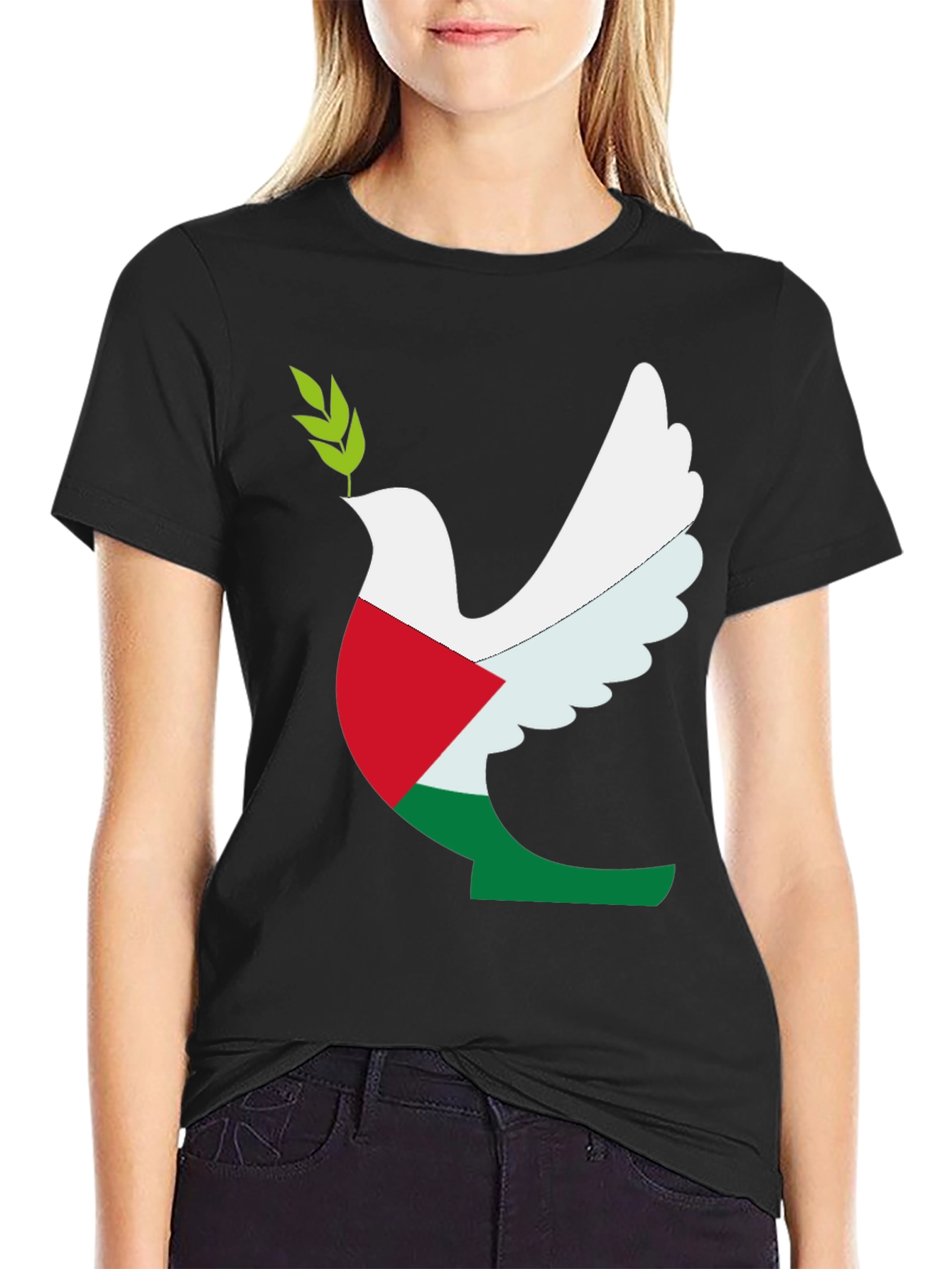 Palestine Dove Peace T-Shirt