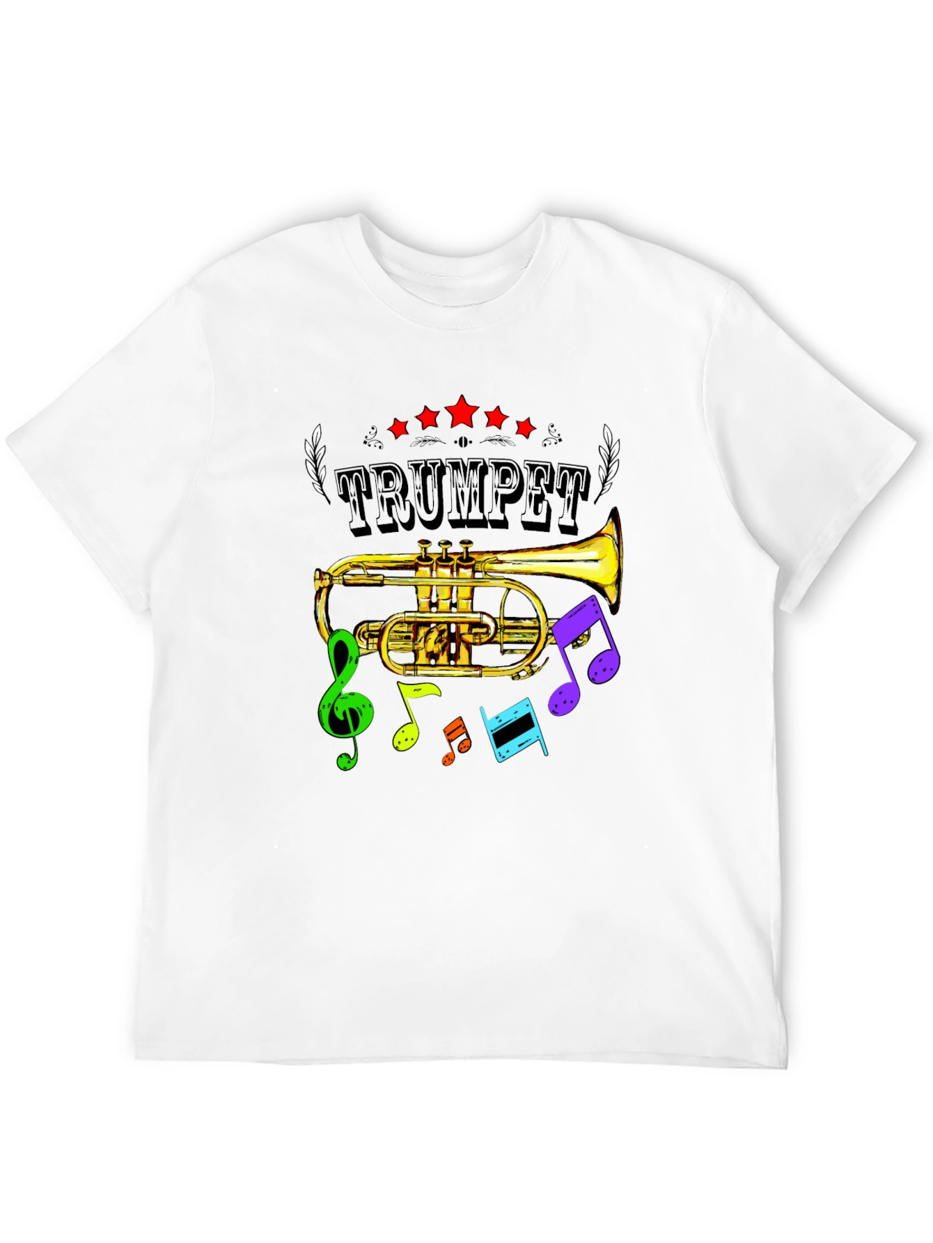 Trumpet Music Tee - Musicians Delight