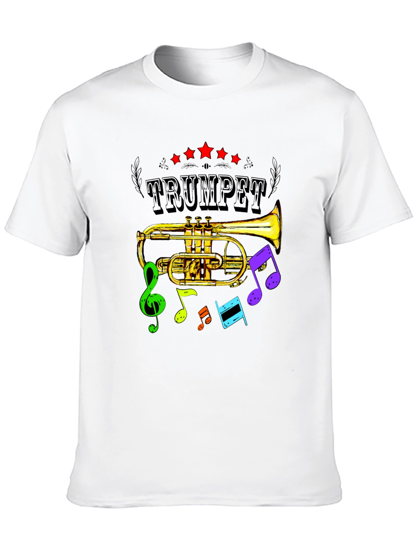 Trumpet Music Tee - Musicians Delight