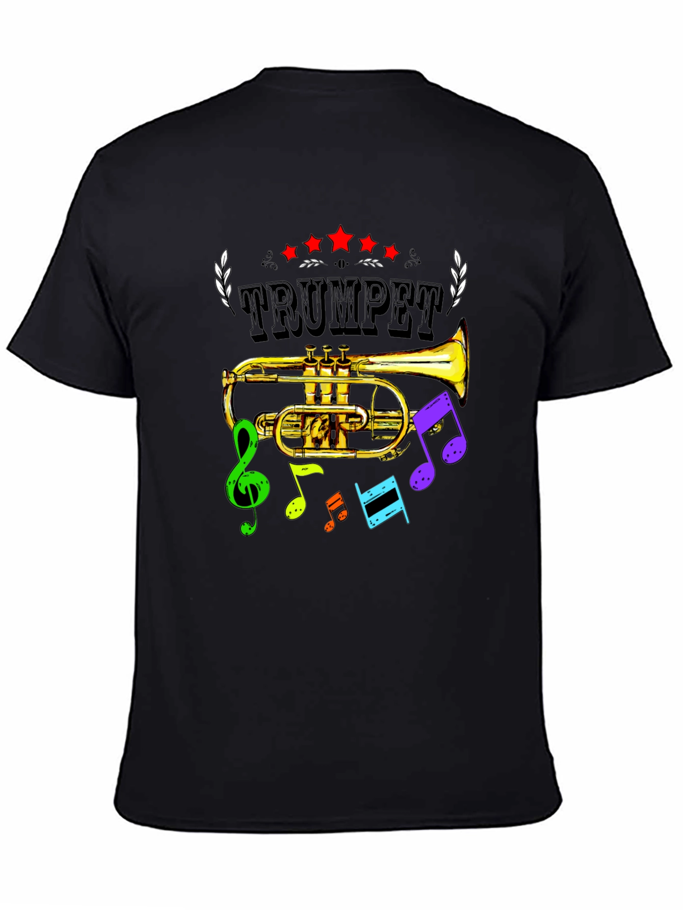 Trumpet Music Tee - Musicians Delight