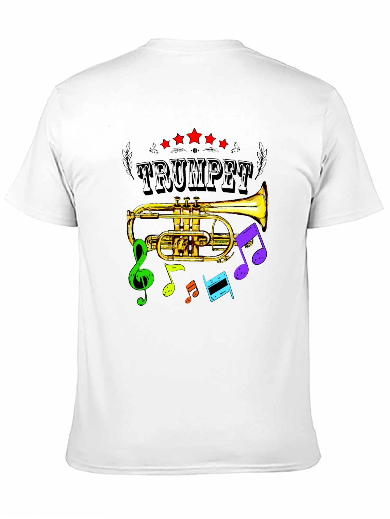 Trumpet Music Tee - Musicians Delight