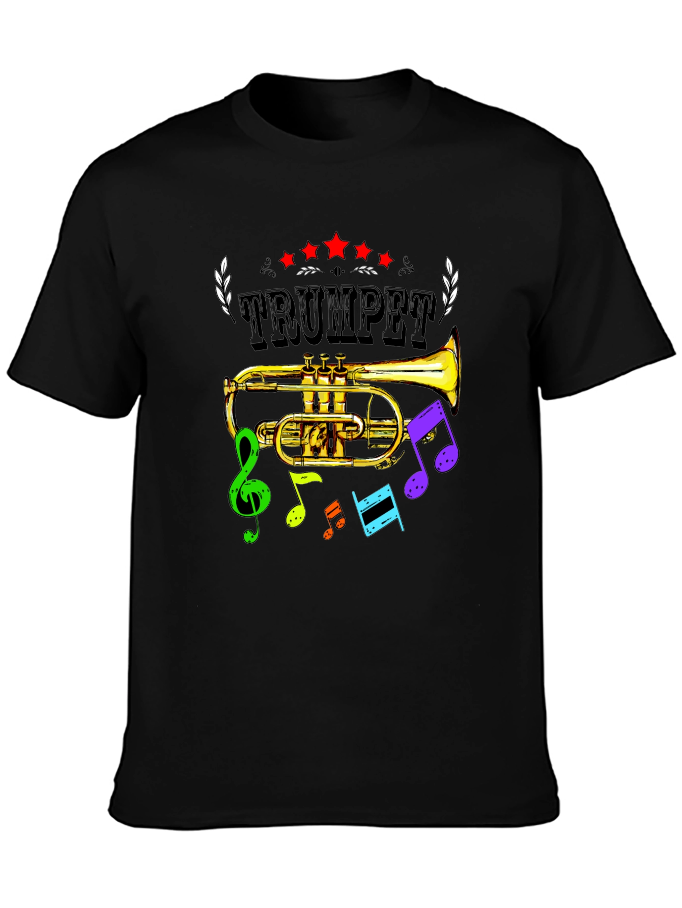 Trumpet Music Tee - Musicians Delight