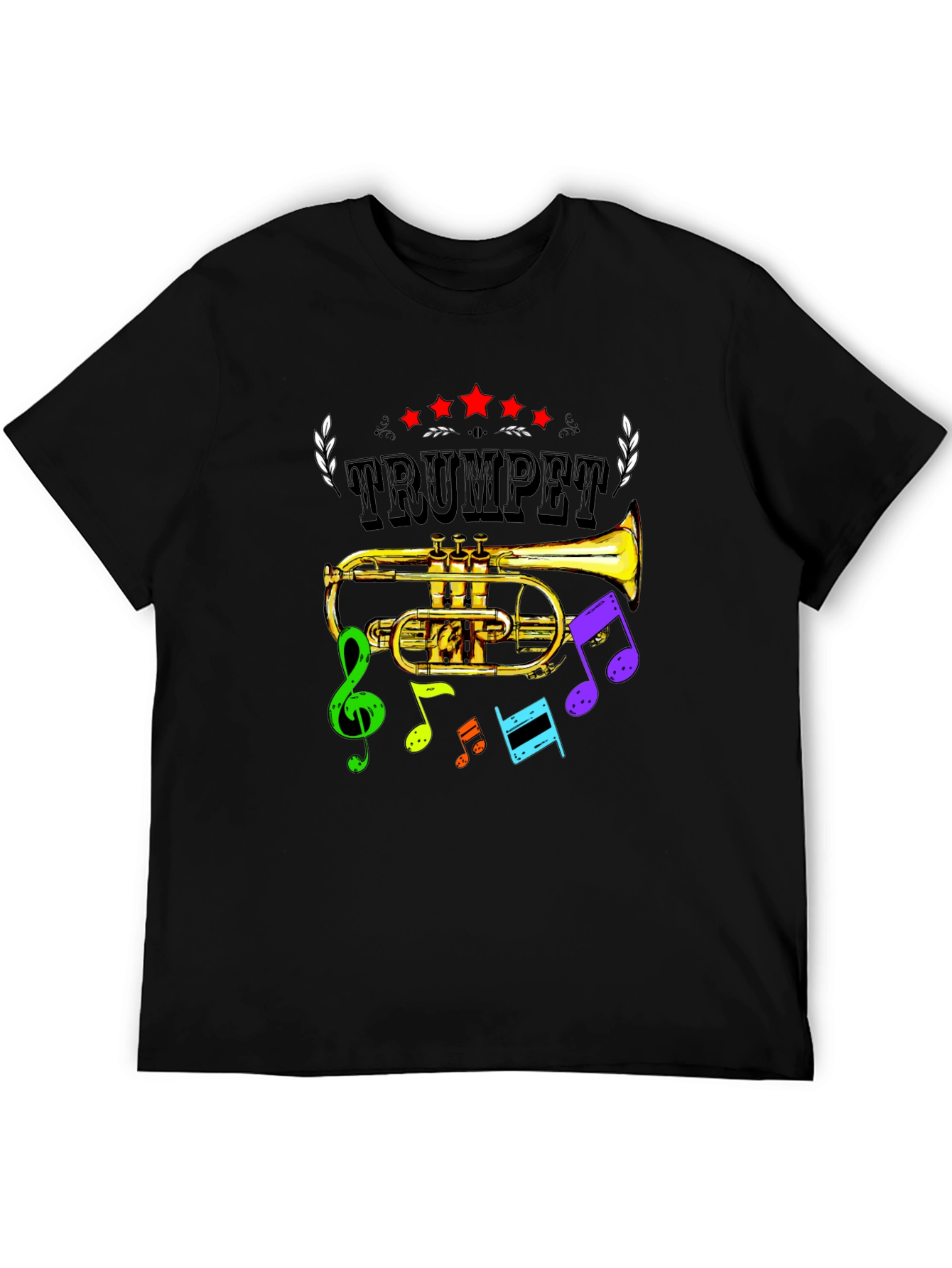 Trumpet Music Tee - Musicians Delight