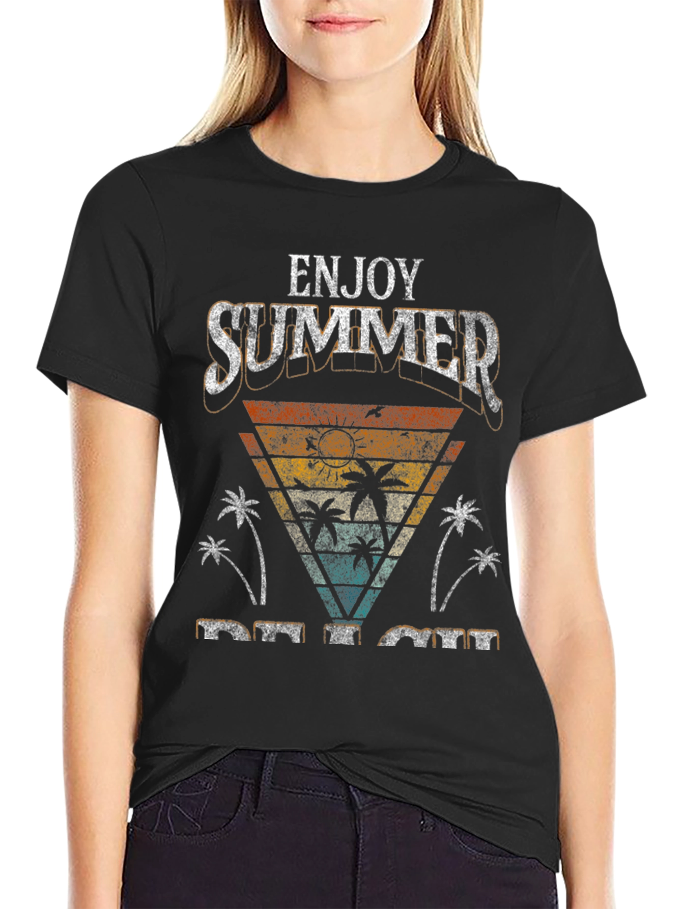 Enjoy Summer Graphic Tee - Vacation Vibes