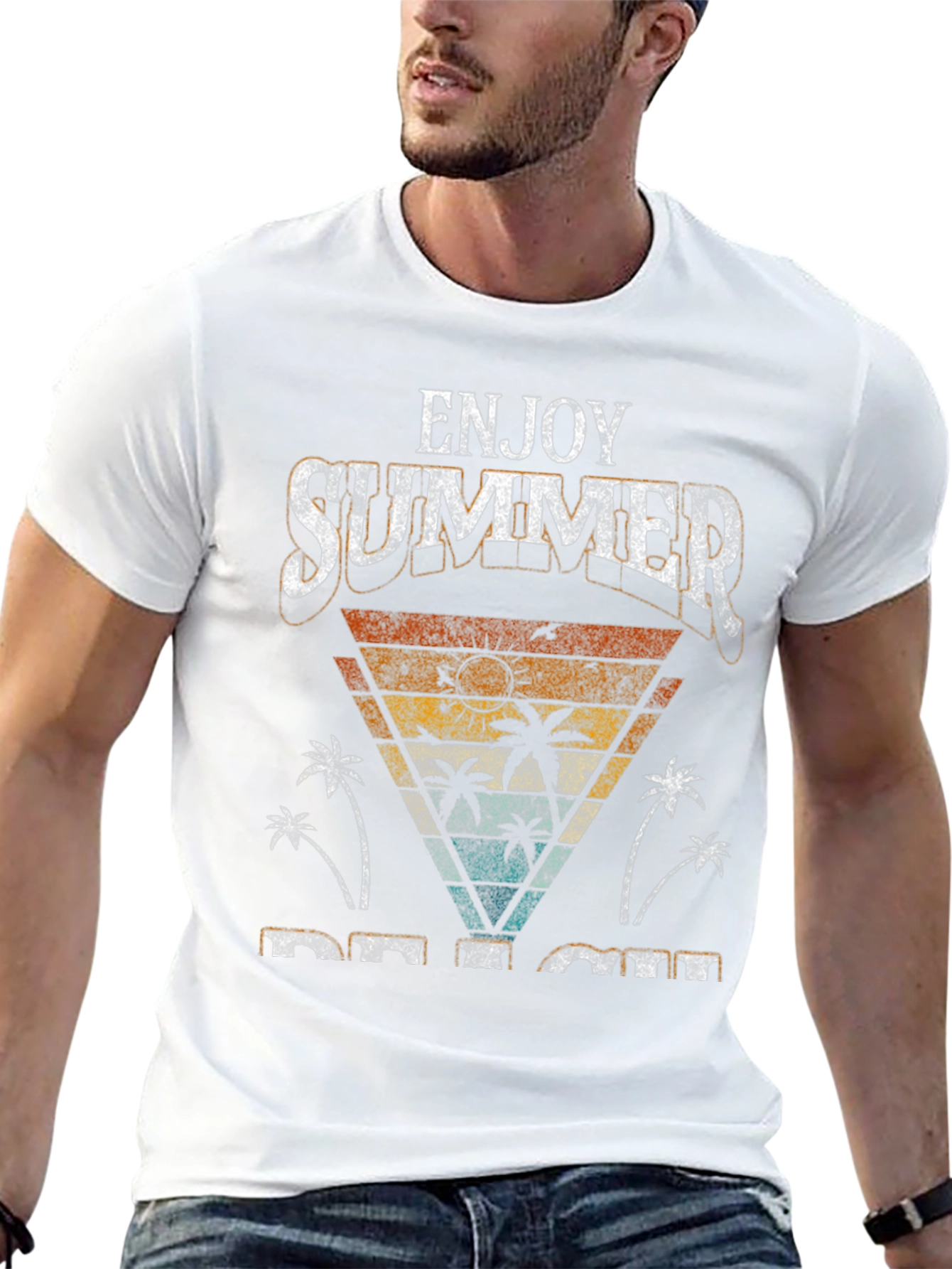 Enjoy Summer Graphic Tee - Vacation Vibes