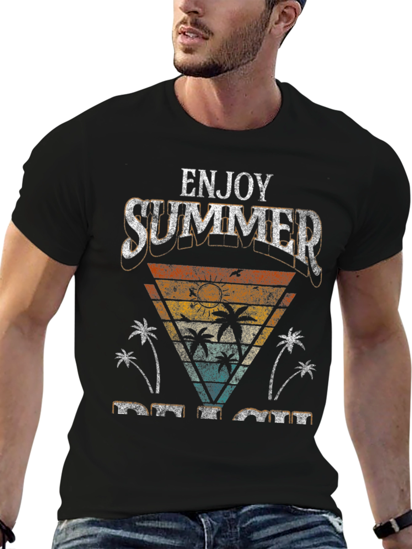 Enjoy Summer Graphic Tee - Vacation Vibes