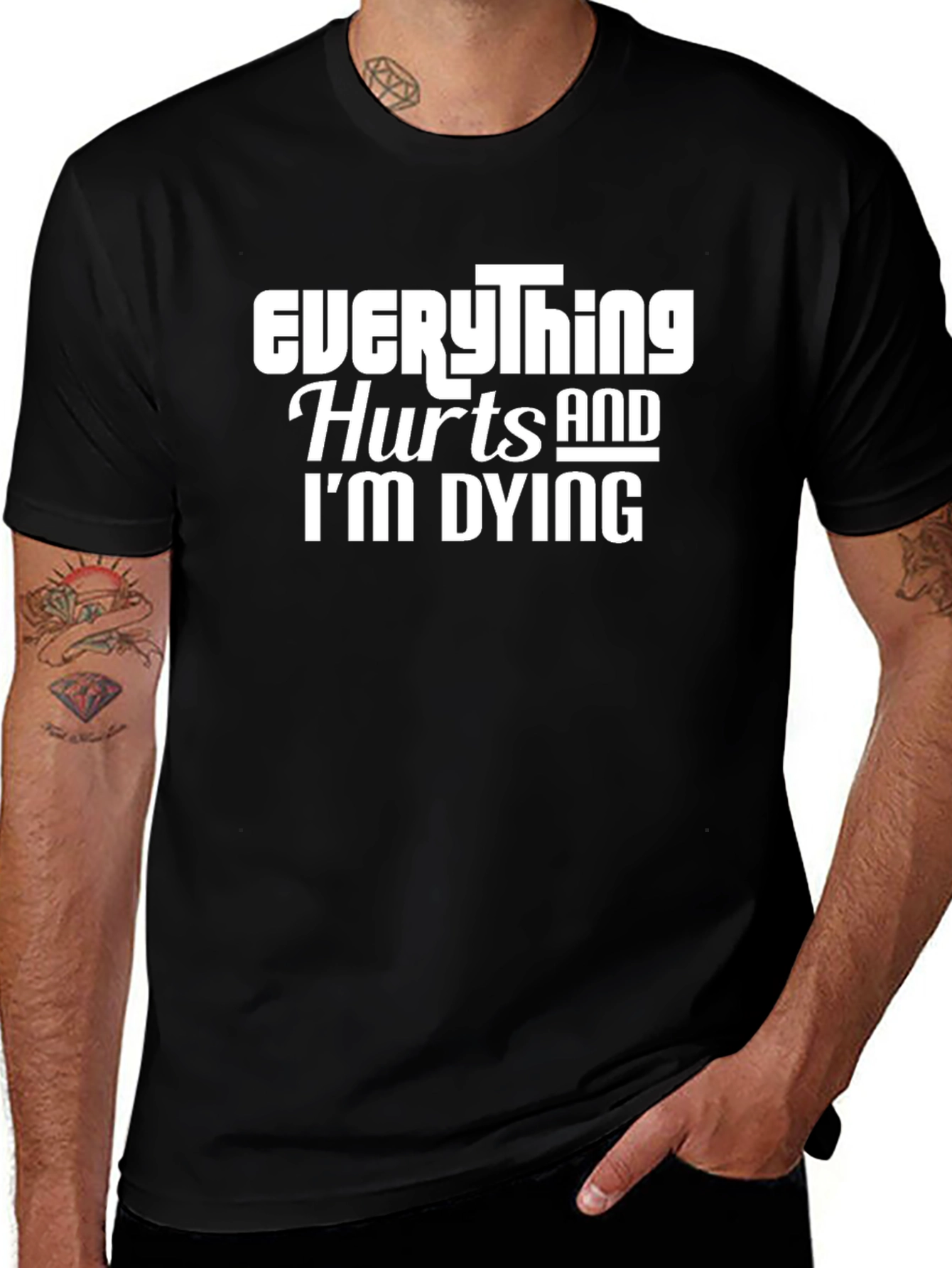 Everything Hurts and Im Dying Graphic Tee