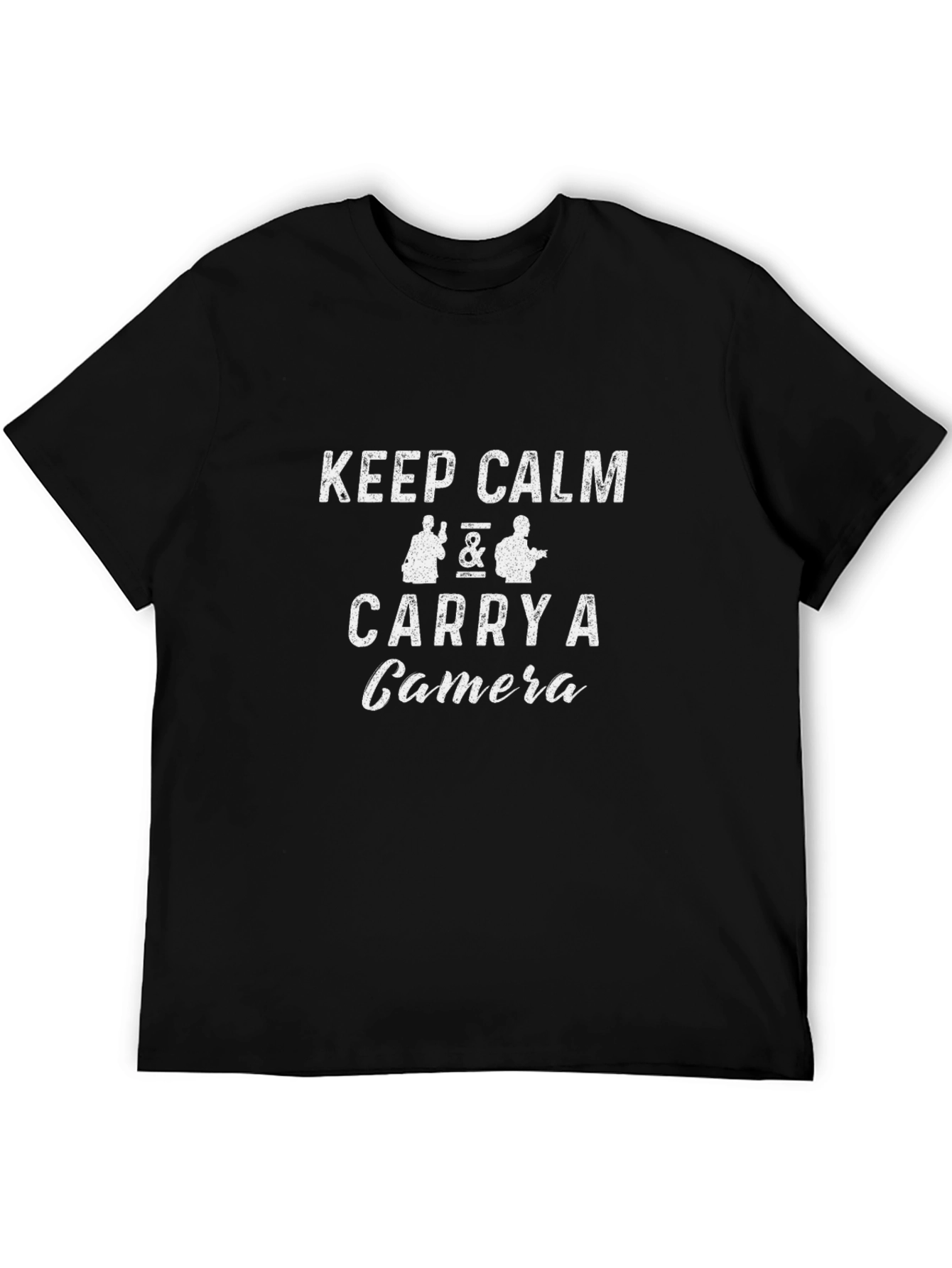 Keep Calm & Carry A Camera Graphic Tee