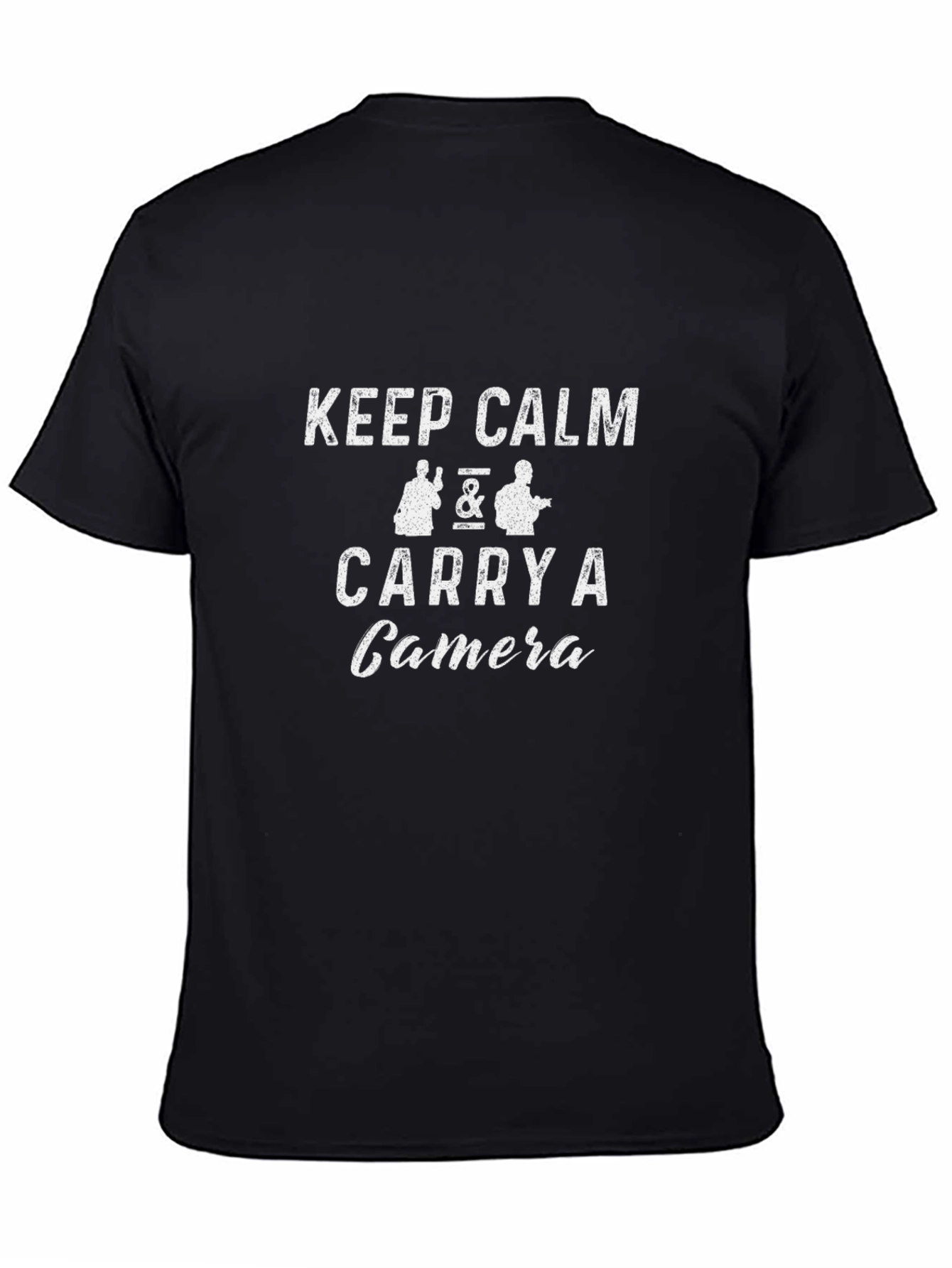 Keep Calm & Carry A Camera Graphic Tee