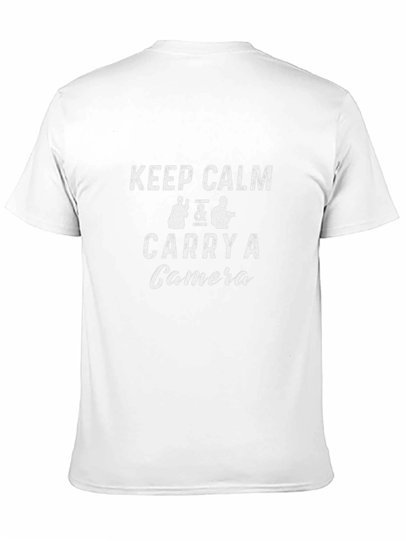 Keep Calm & Carry A Camera Graphic Tee