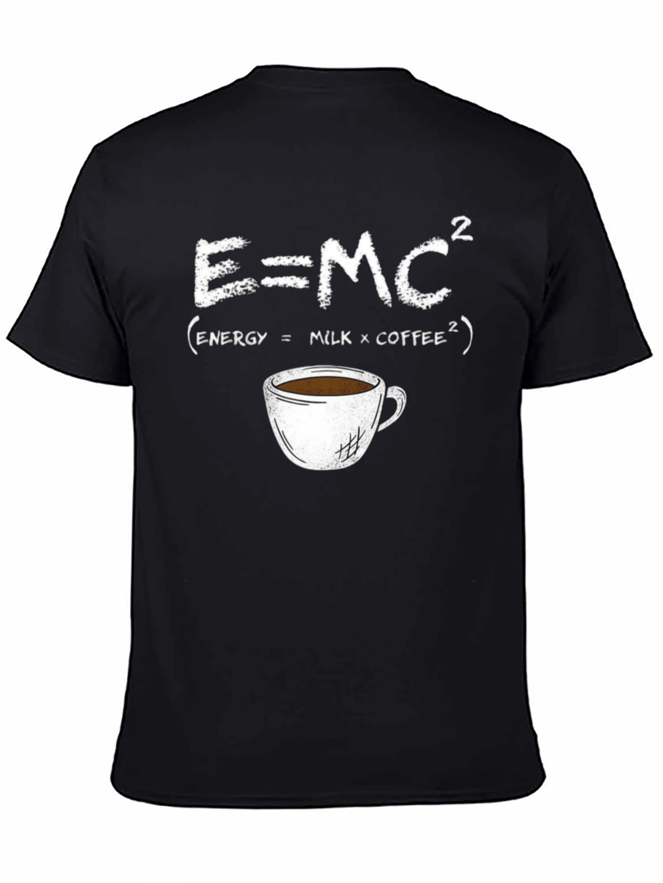 E=MC² Coffee T-Shirt - Funny Science Tee