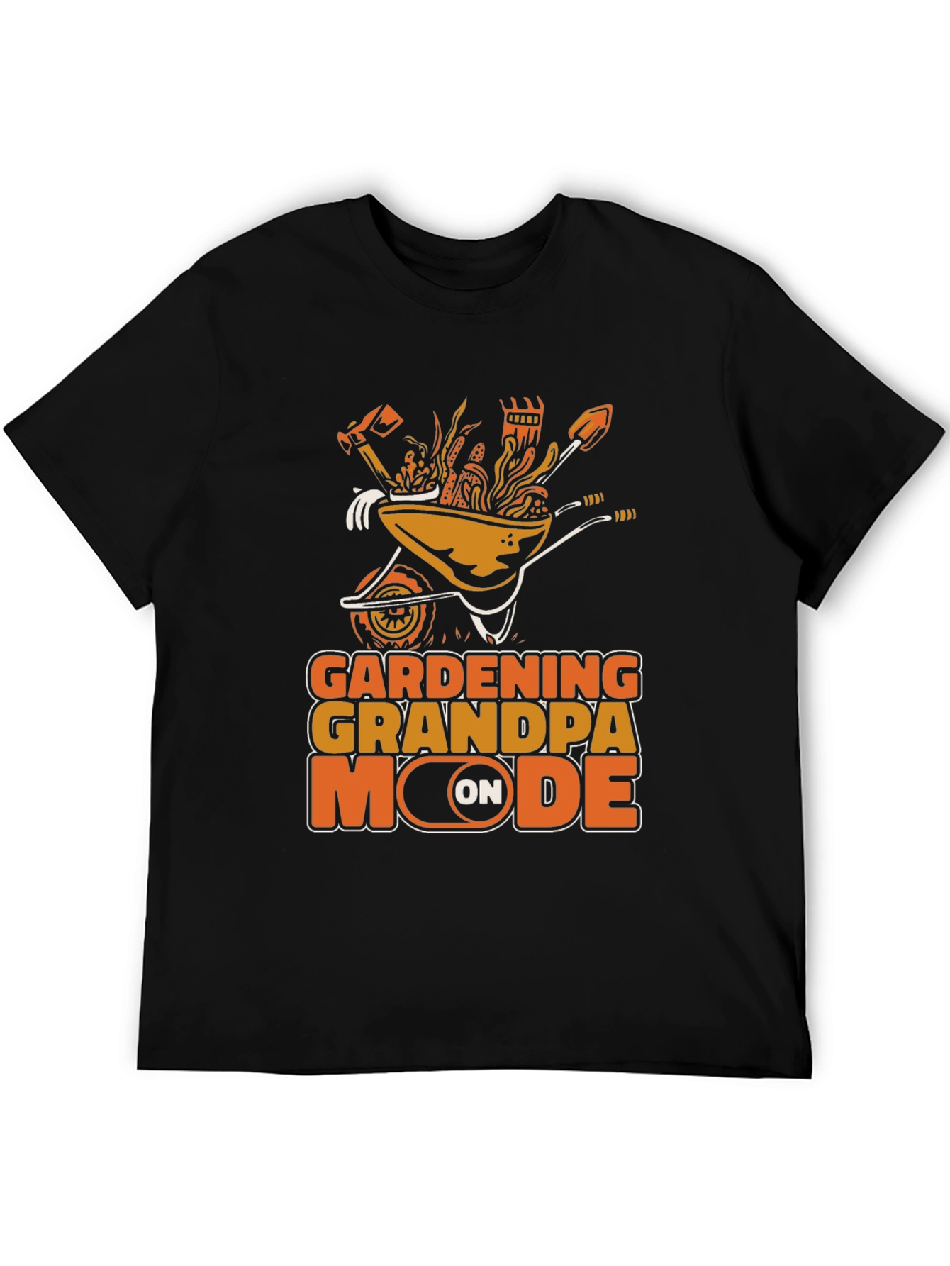 Gardening Grandpa Mode On T-Shirt