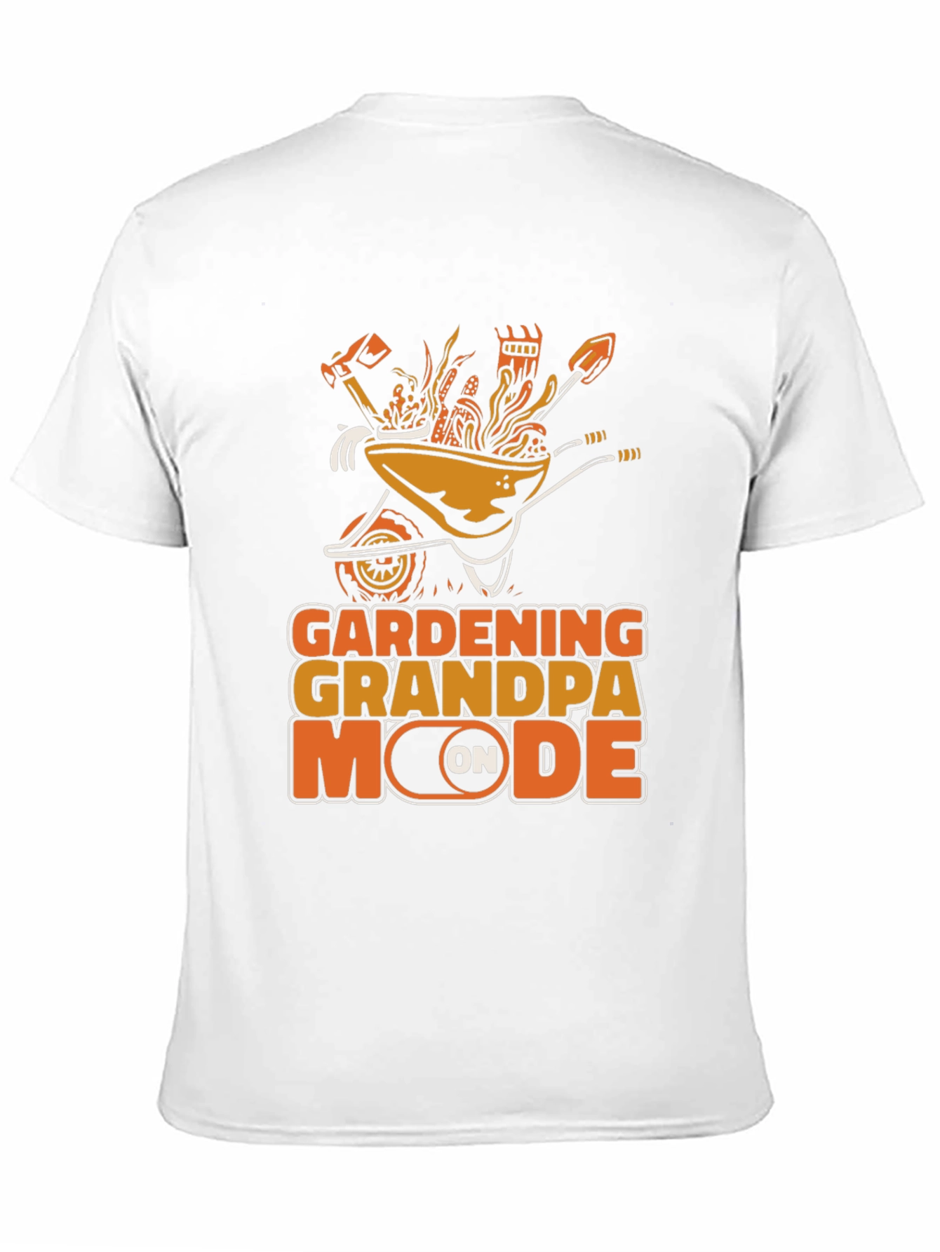 Gardening Grandpa Mode On T-Shirt