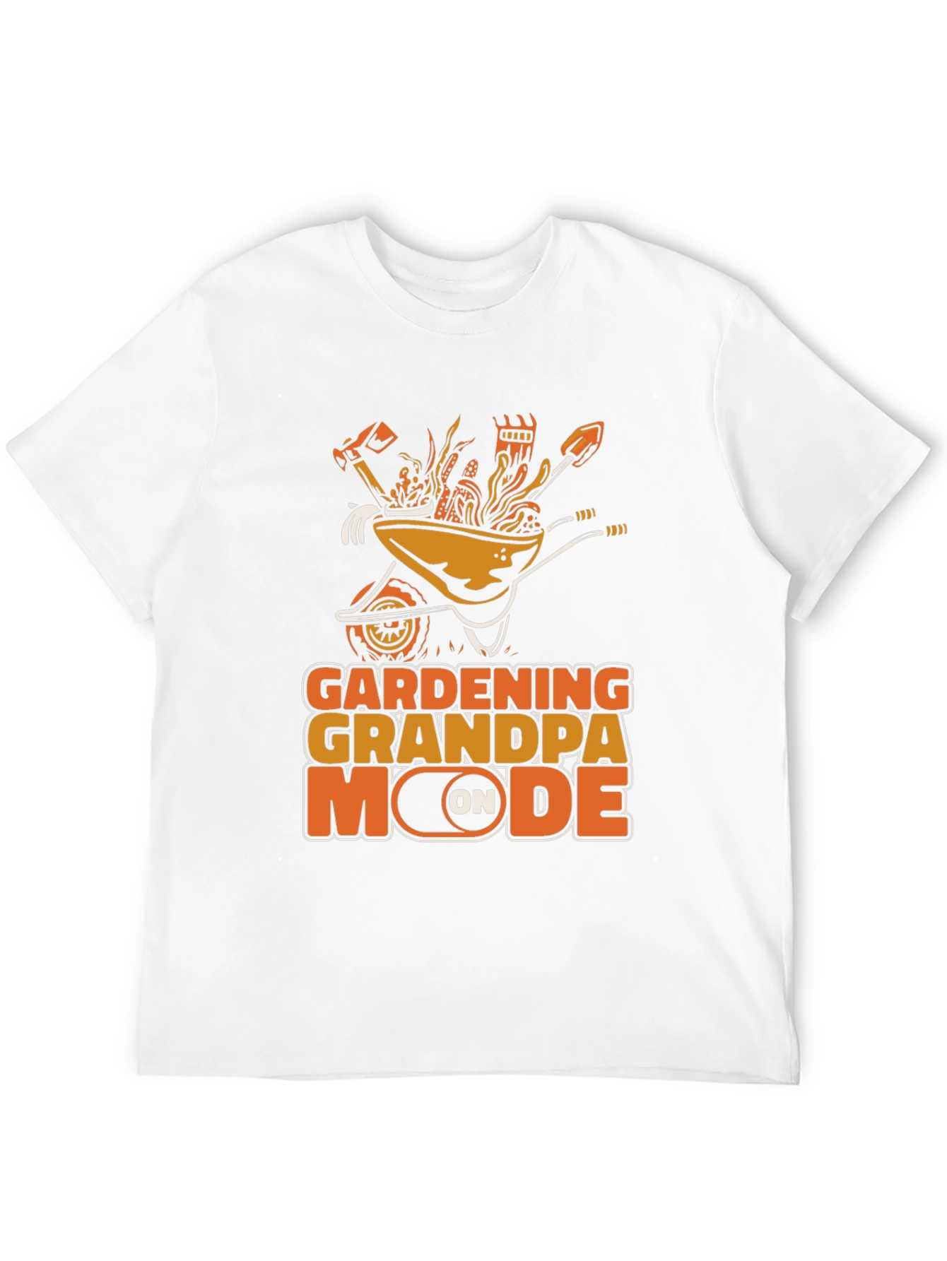 Gardening Grandpa Mode On T-Shirt