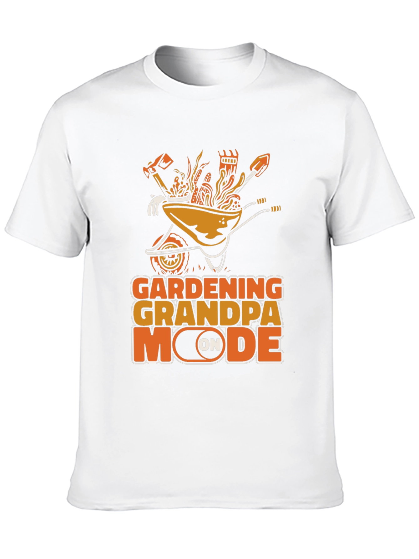 Gardening Grandpa Mode On T-Shirt
