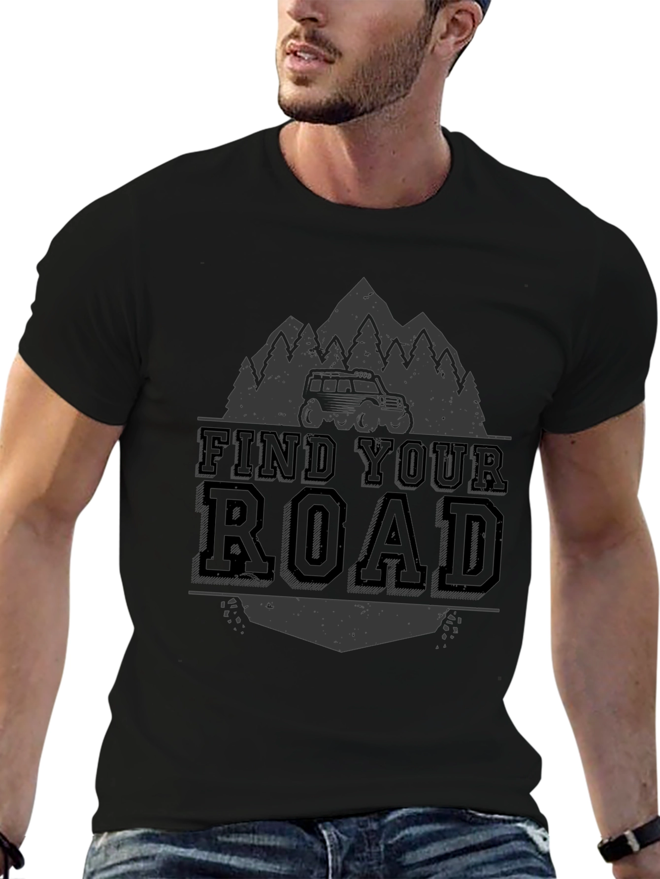Find Your Road Tee - Adventure Awaits