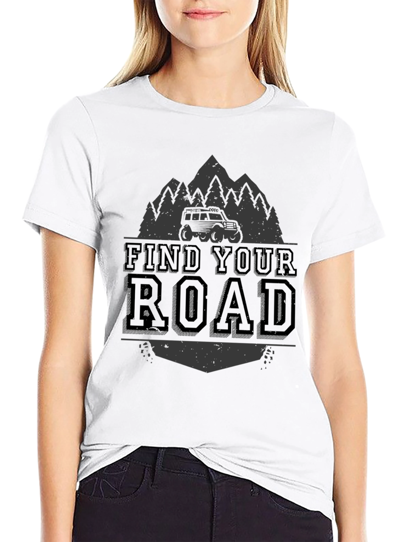 Find Your Road Tee - Adventure Awaits
