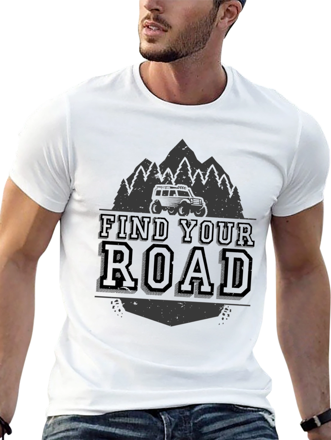 Find Your Road Tee - Adventure Awaits