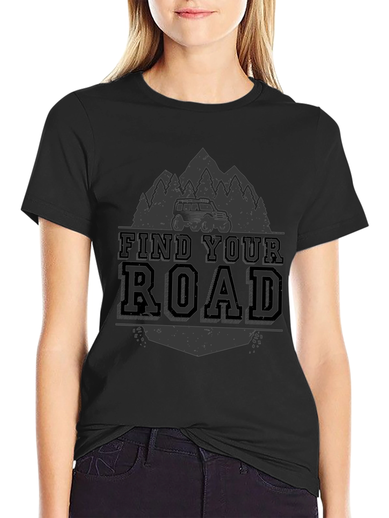 Find Your Road Tee - Adventure Awaits