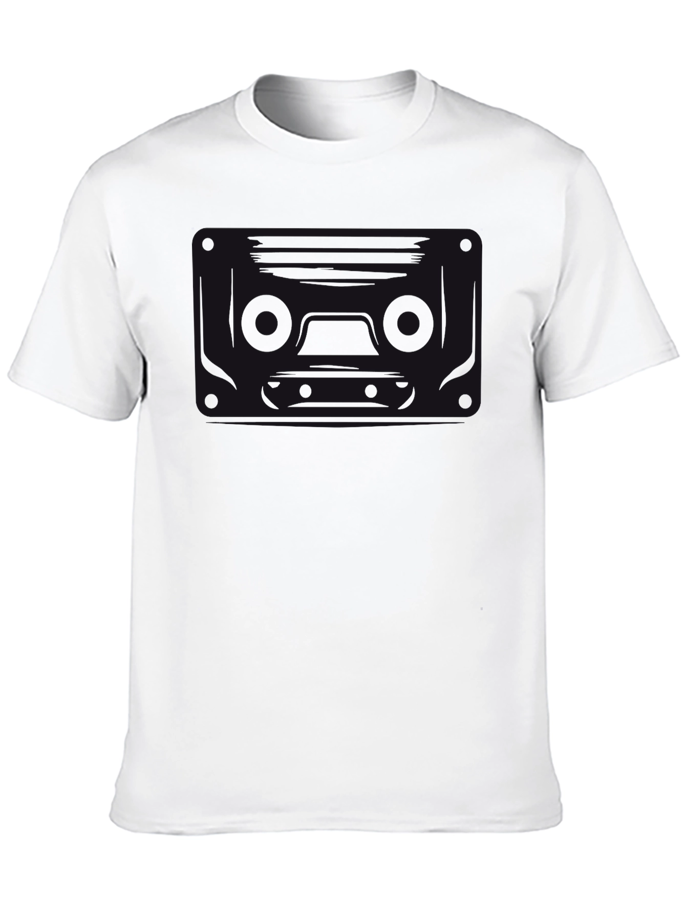 Plain Black Short Sleeve T-Shirt