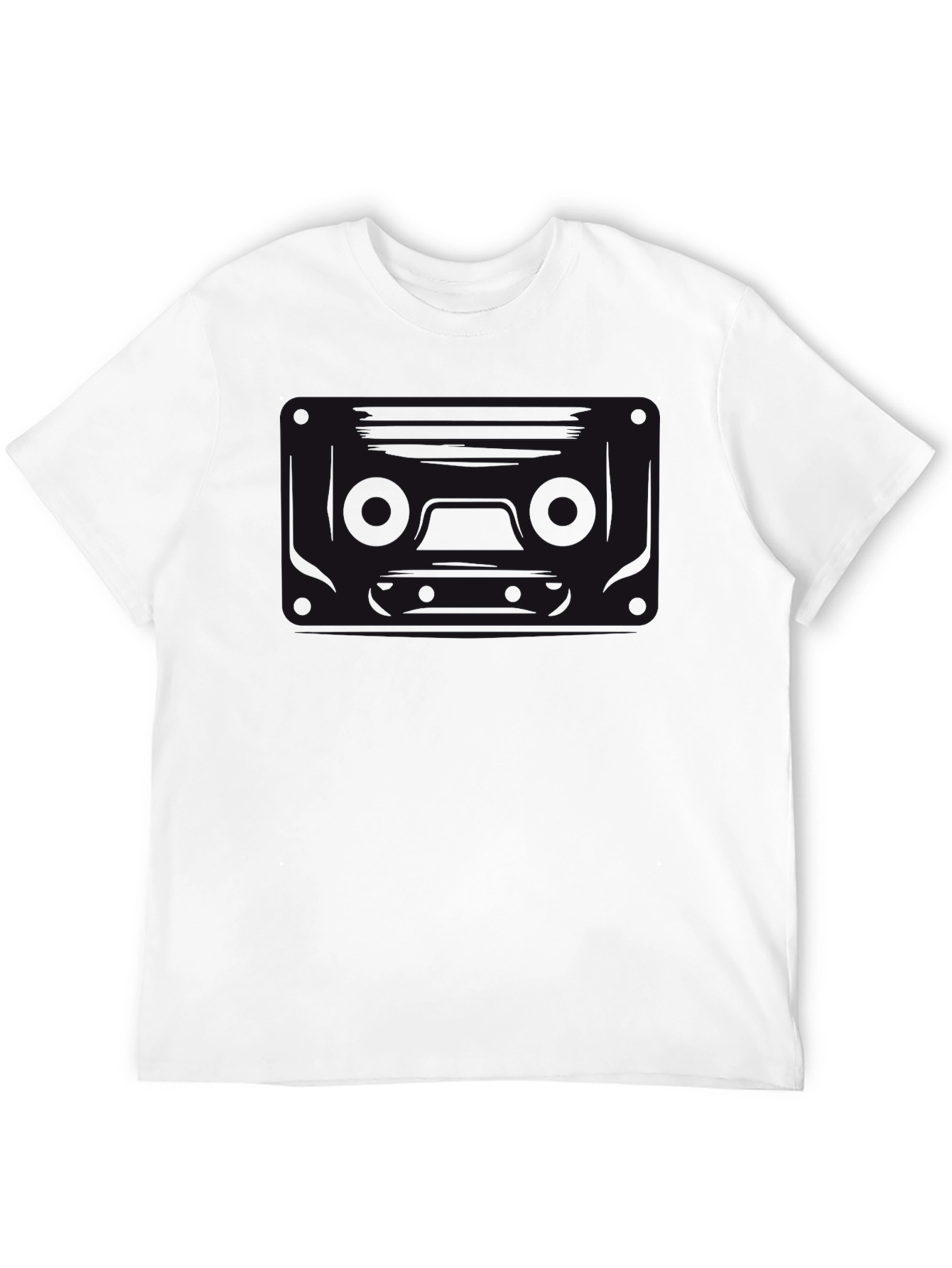 Plain Black Short Sleeve T-Shirt