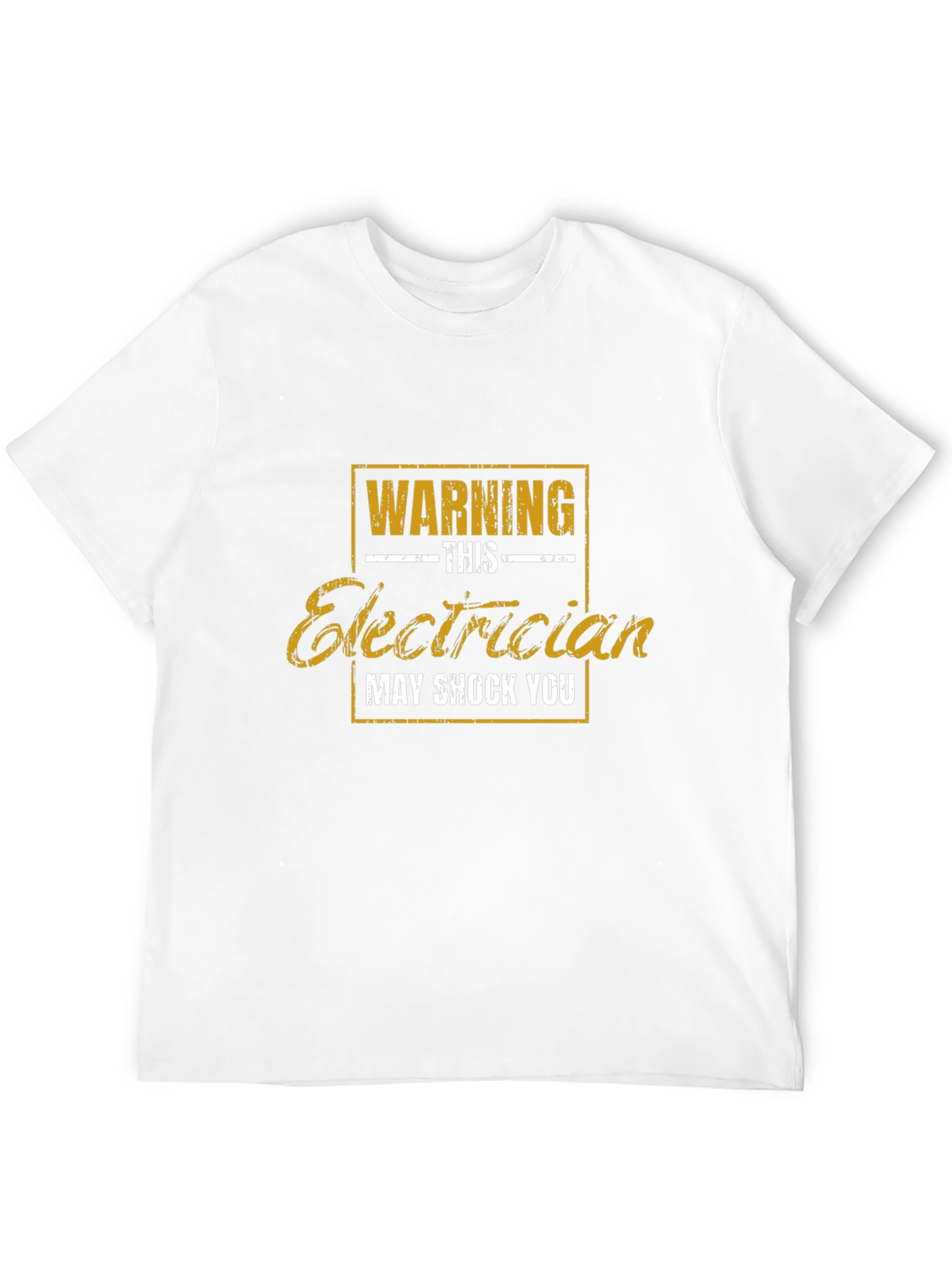 Electrician Warning T-Shirt - May Shock You!