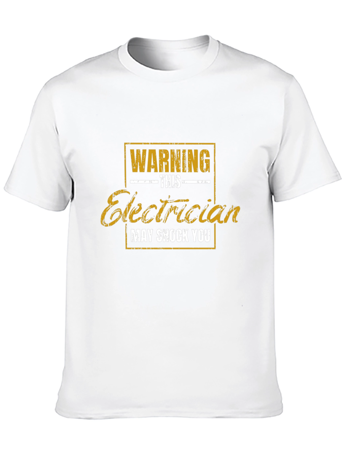 Electrician Warning T-Shirt - May Shock You!