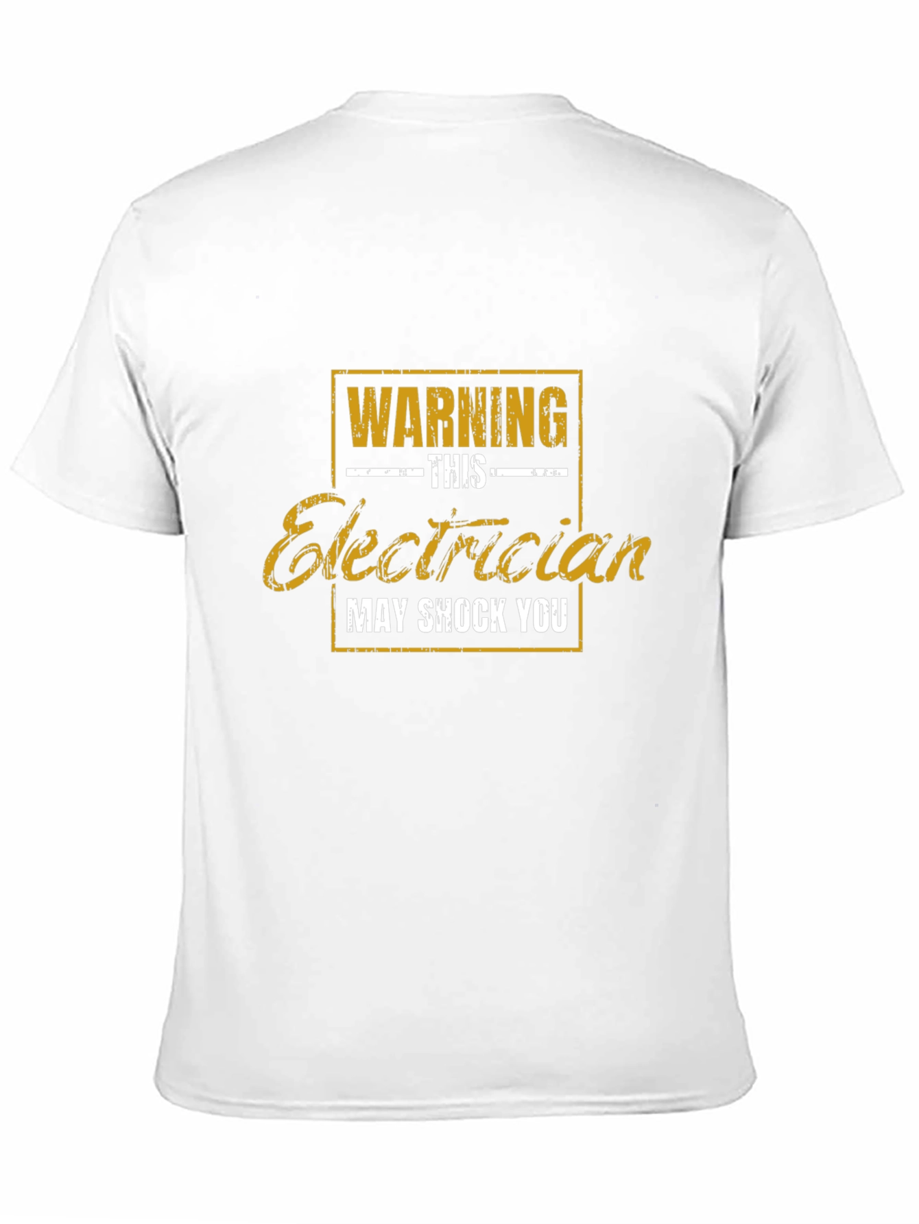 Electrician Warning T-Shirt - May Shock You!