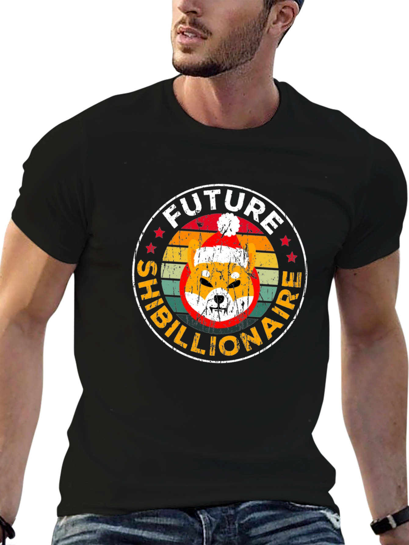 Future Shibillionaire Shiba Inu Graphic Tee
