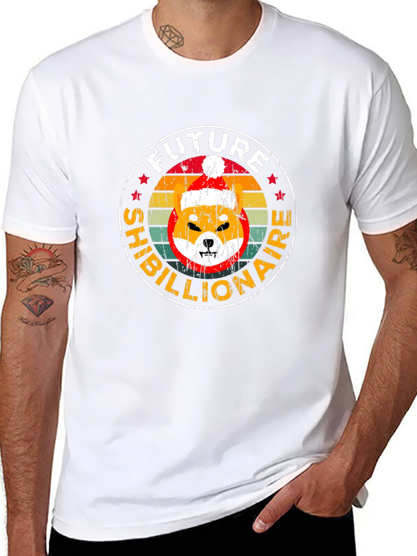 Future Shibillionaire Shiba Inu Graphic Tee