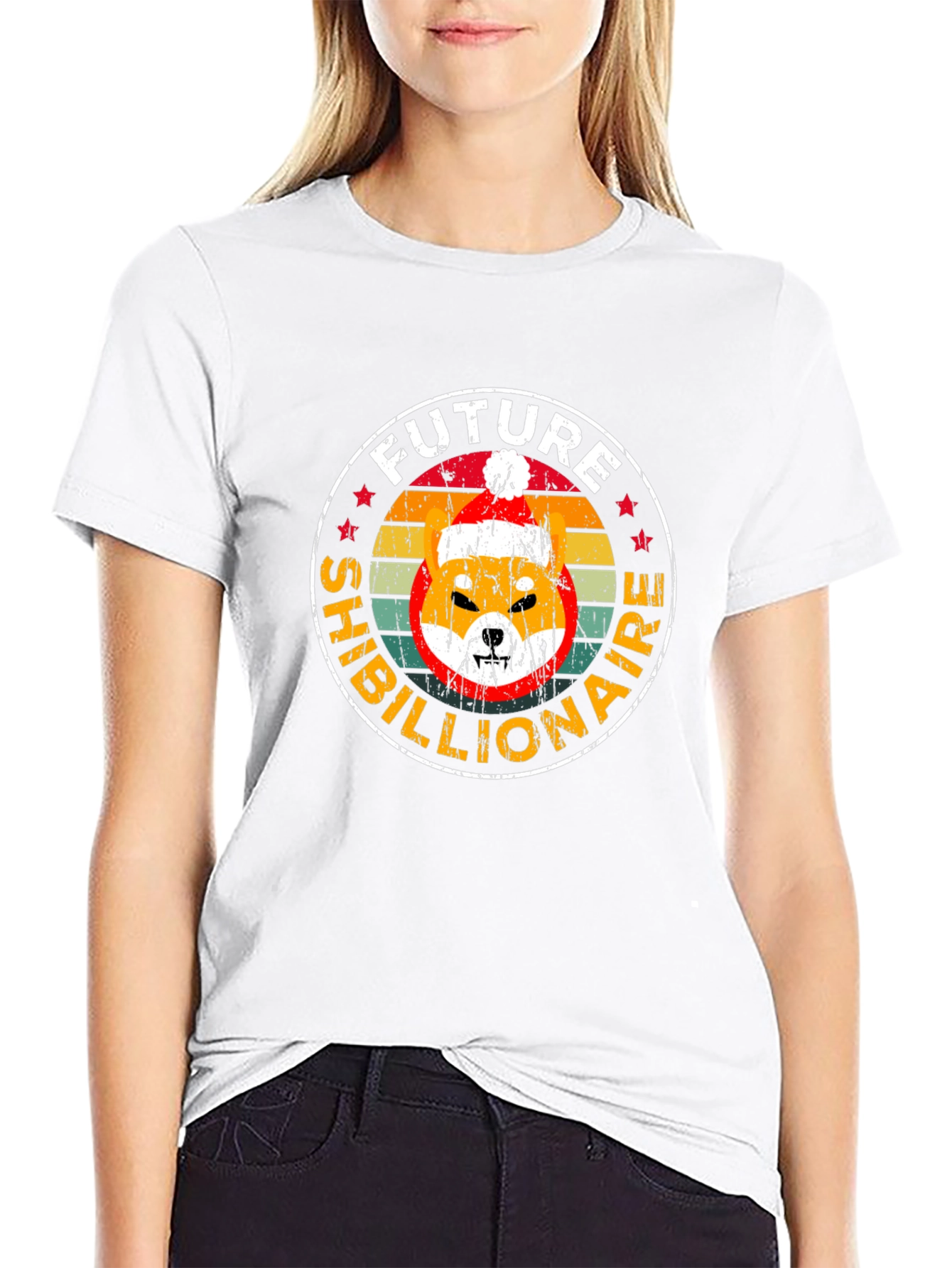 Future Shibillionaire Shiba Inu Graphic Tee