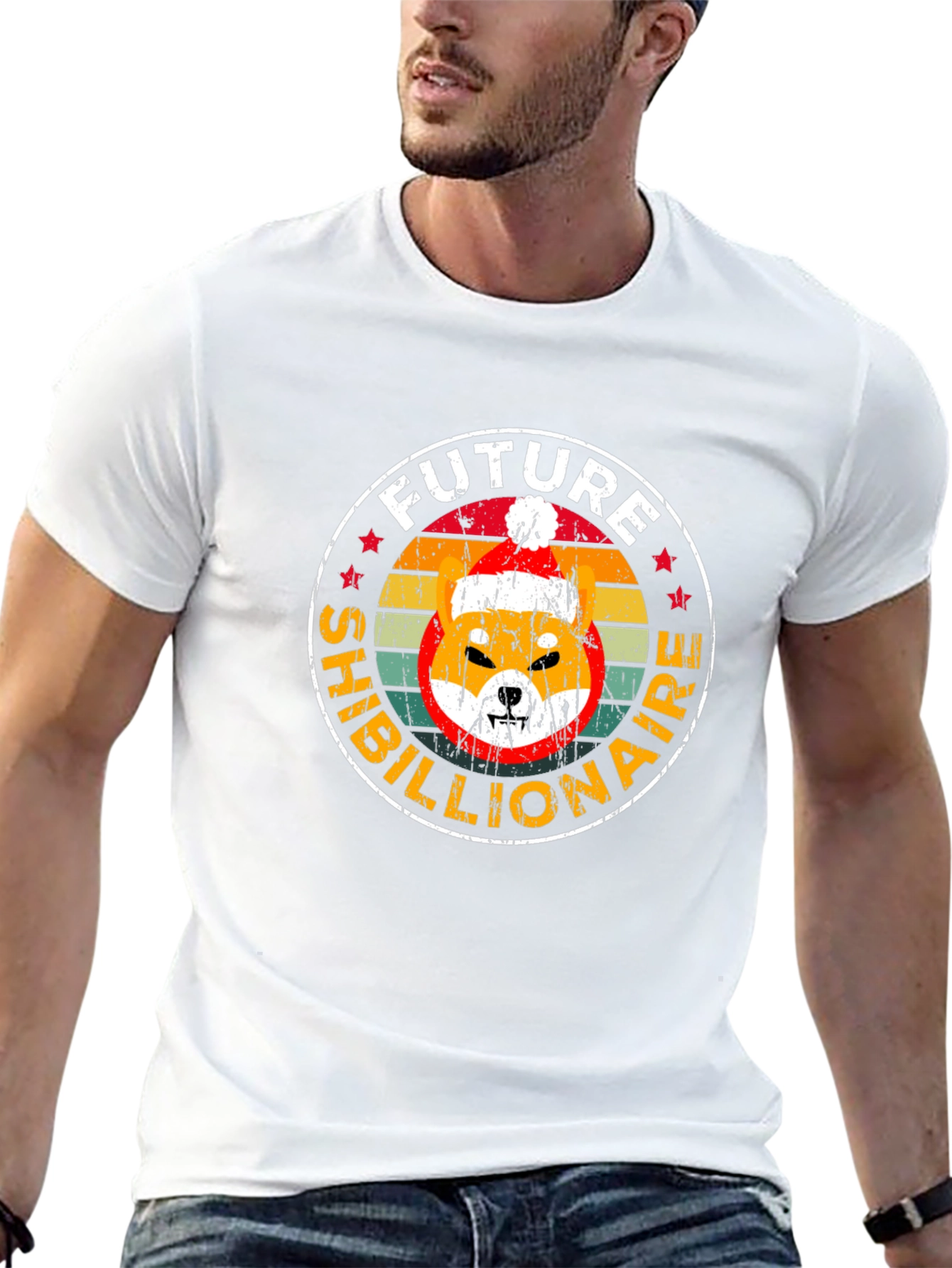 Future Shibillionaire Shiba Inu Graphic Tee