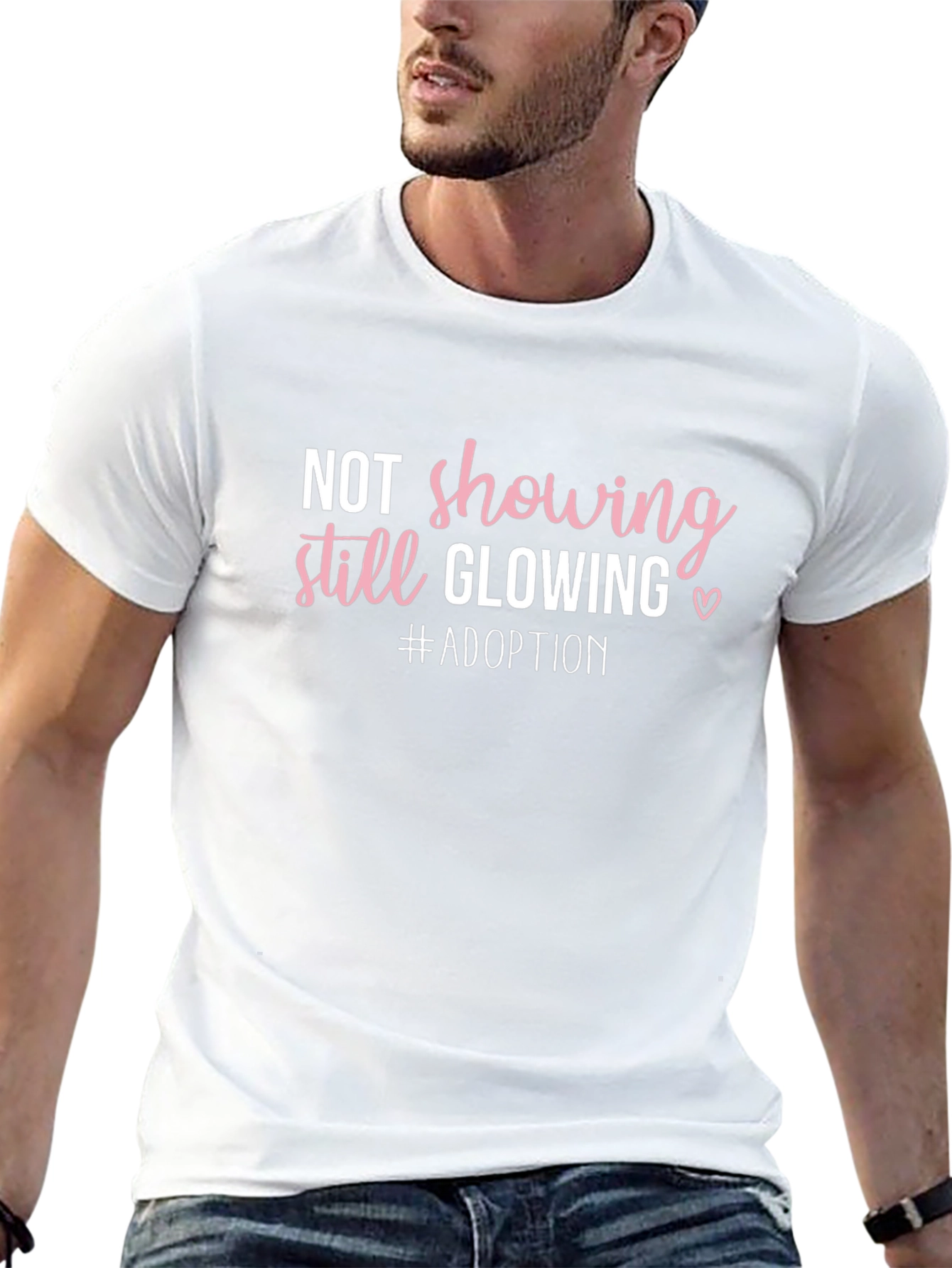 Adoption T-Shirt Not Showing Still Glowing