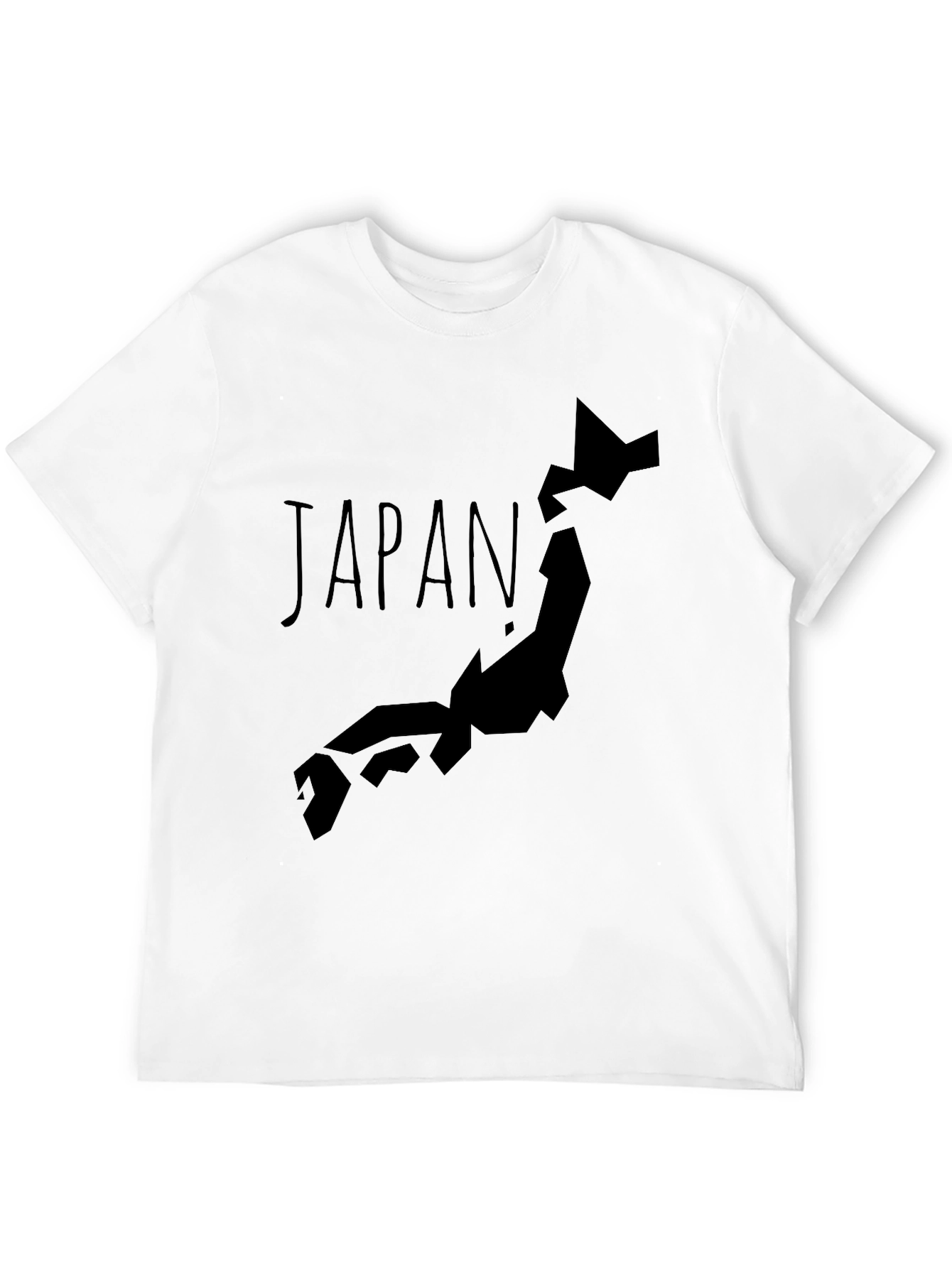 Japan Map Graphic T-Shirt
