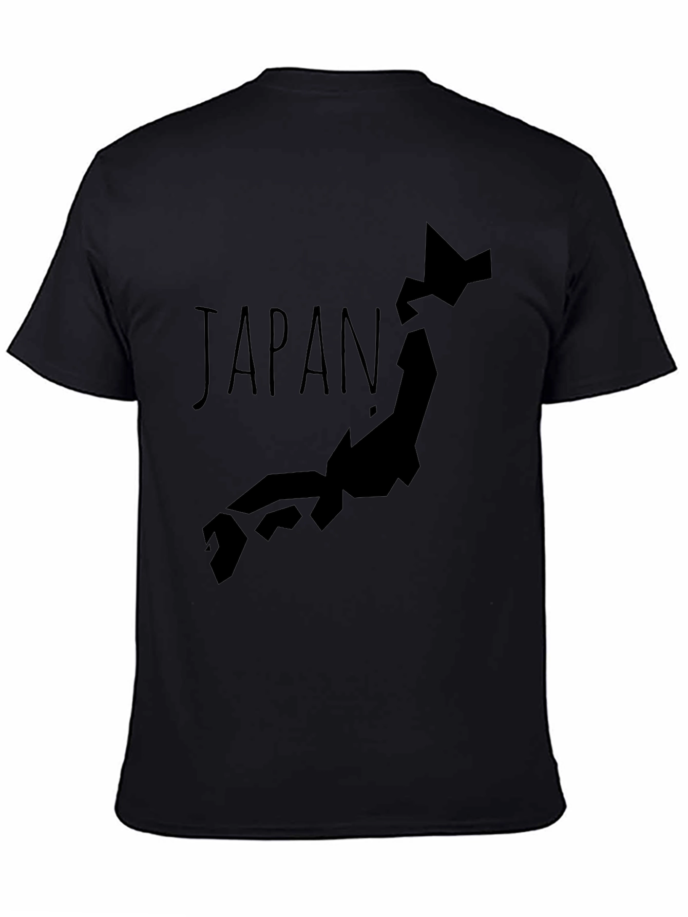 Japan Map Graphic T-Shirt