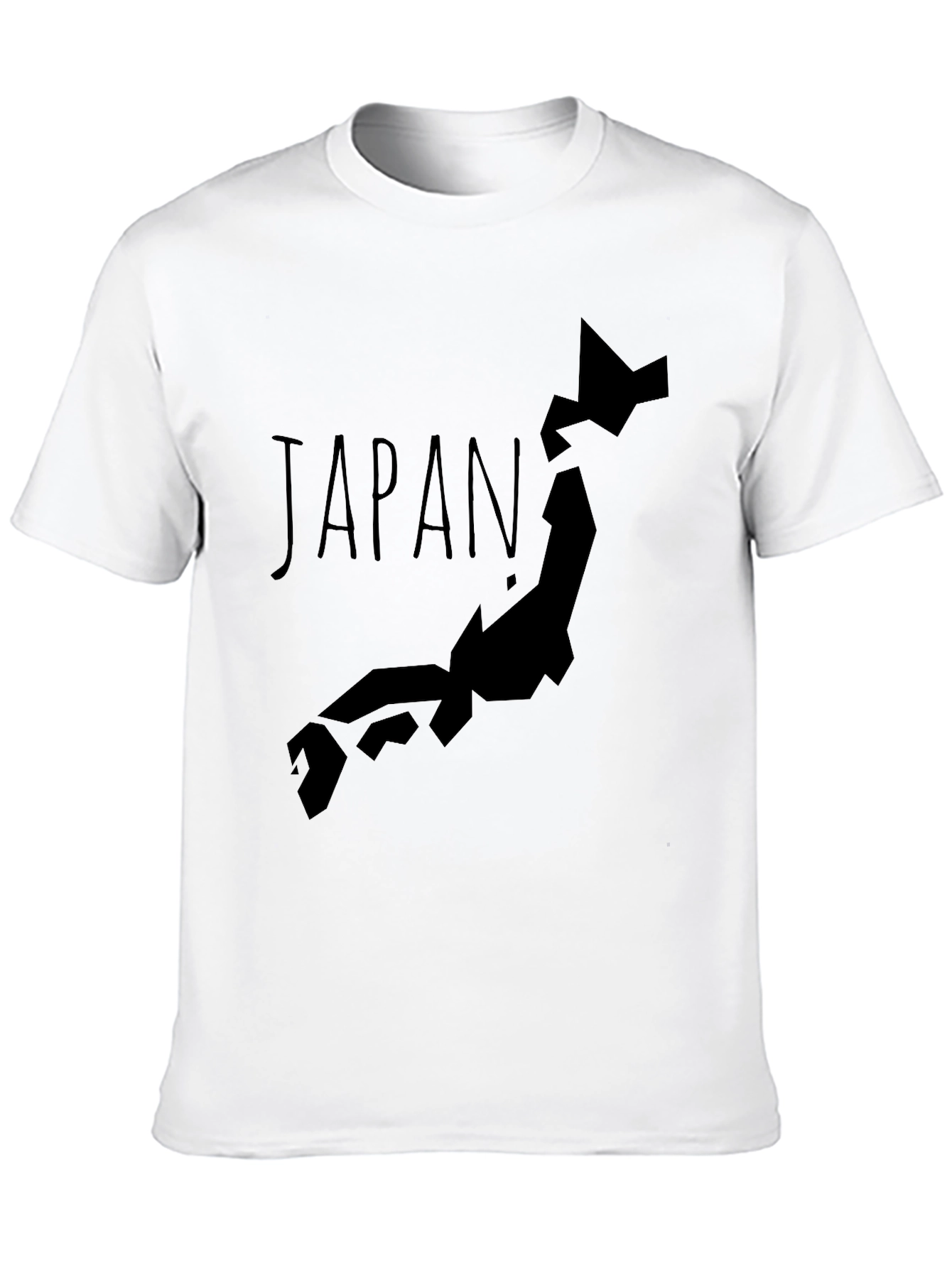 Japan Map Graphic T-Shirt