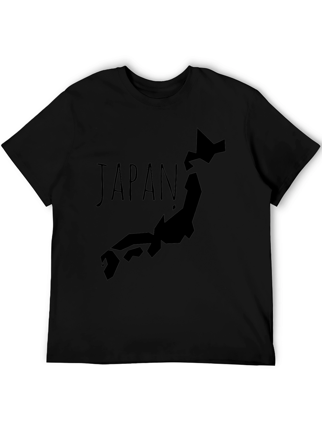 Japan Map Graphic T-Shirt