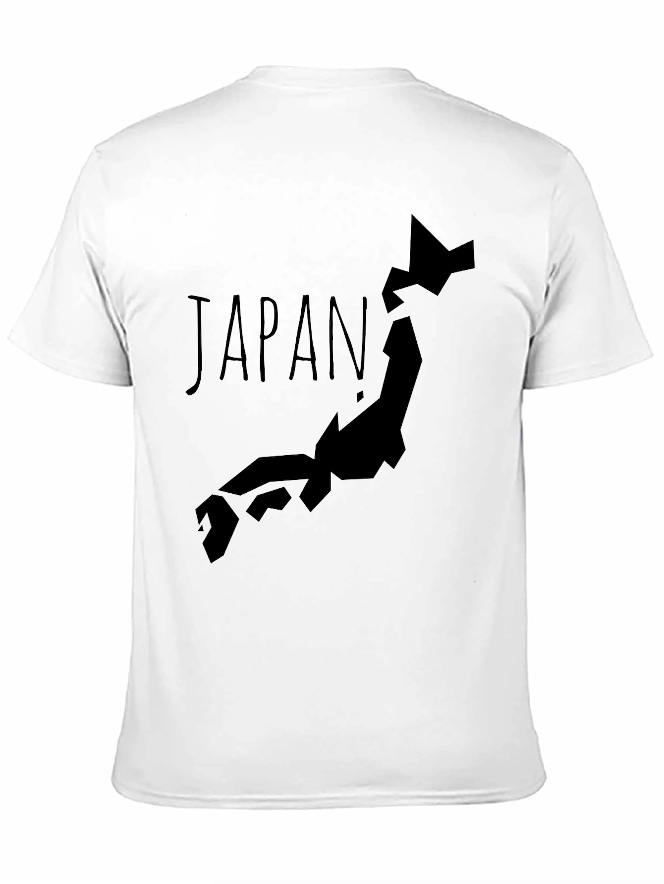 Japan Map Graphic T-Shirt
