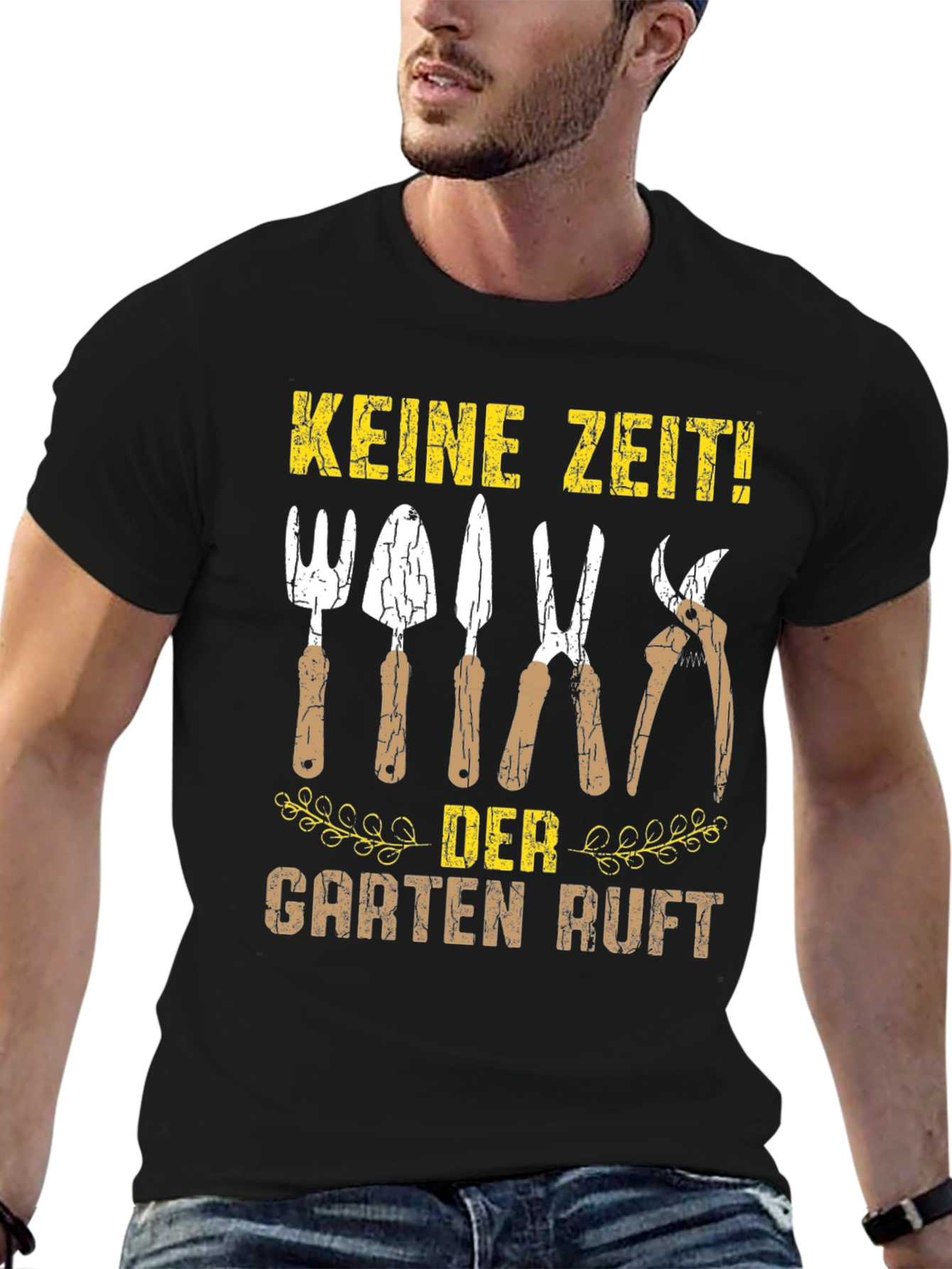 Gardener T-Shirt: No Time! The Garden Calls