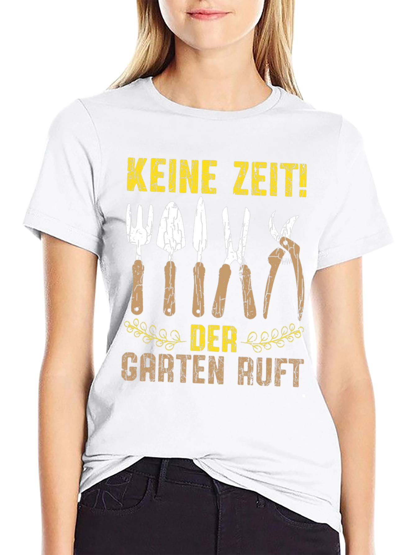 Gardener T-Shirt: No Time! The Garden Calls