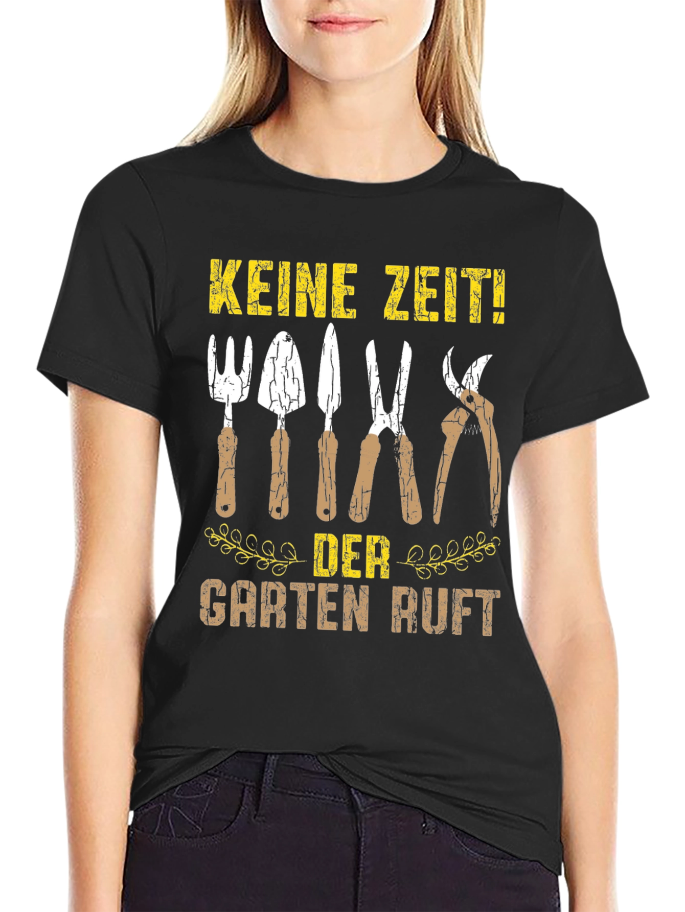 Gardener T-Shirt: No Time! The Garden Calls