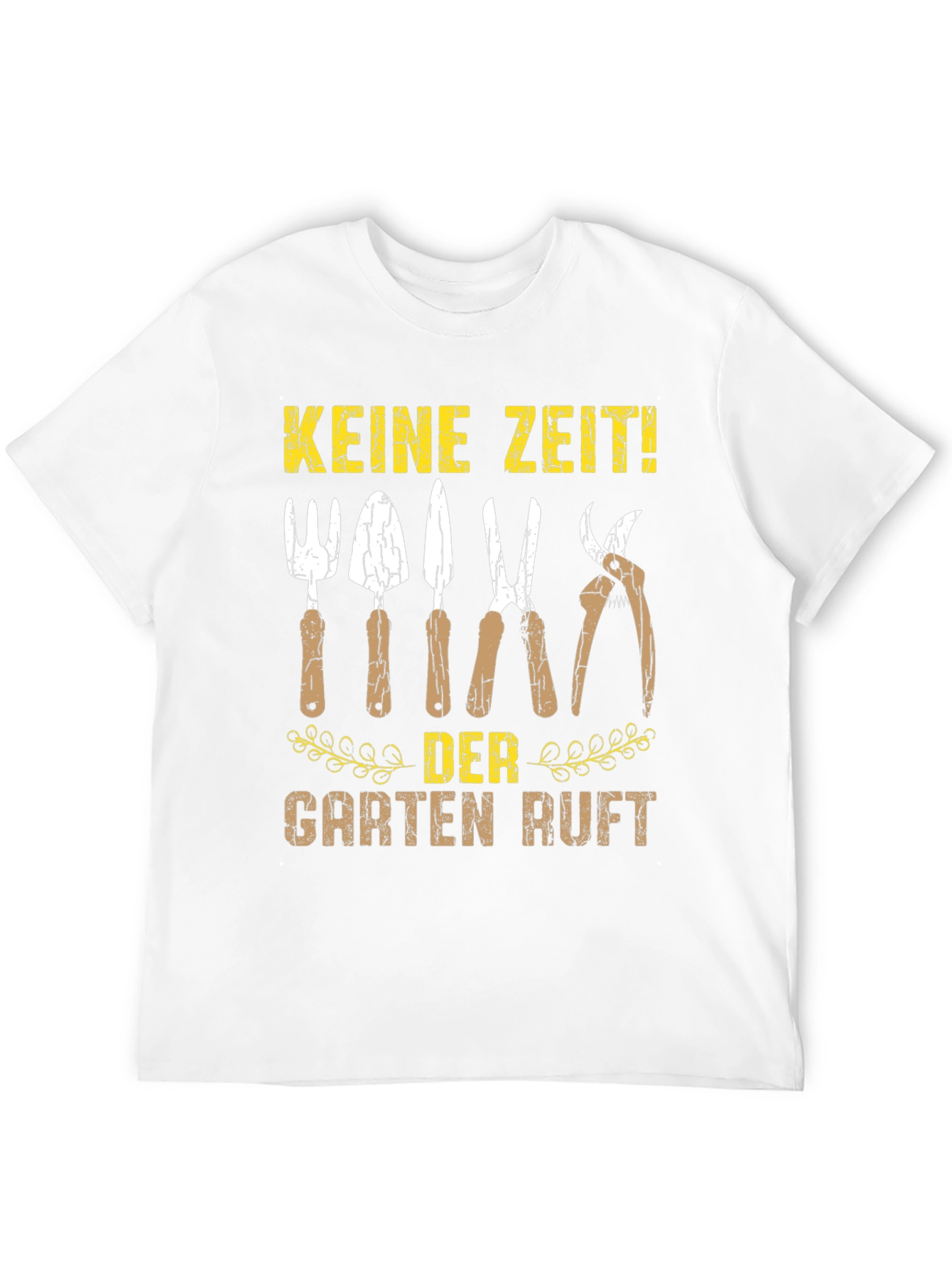 Gardener T-Shirt: No Time! The Garden Calls