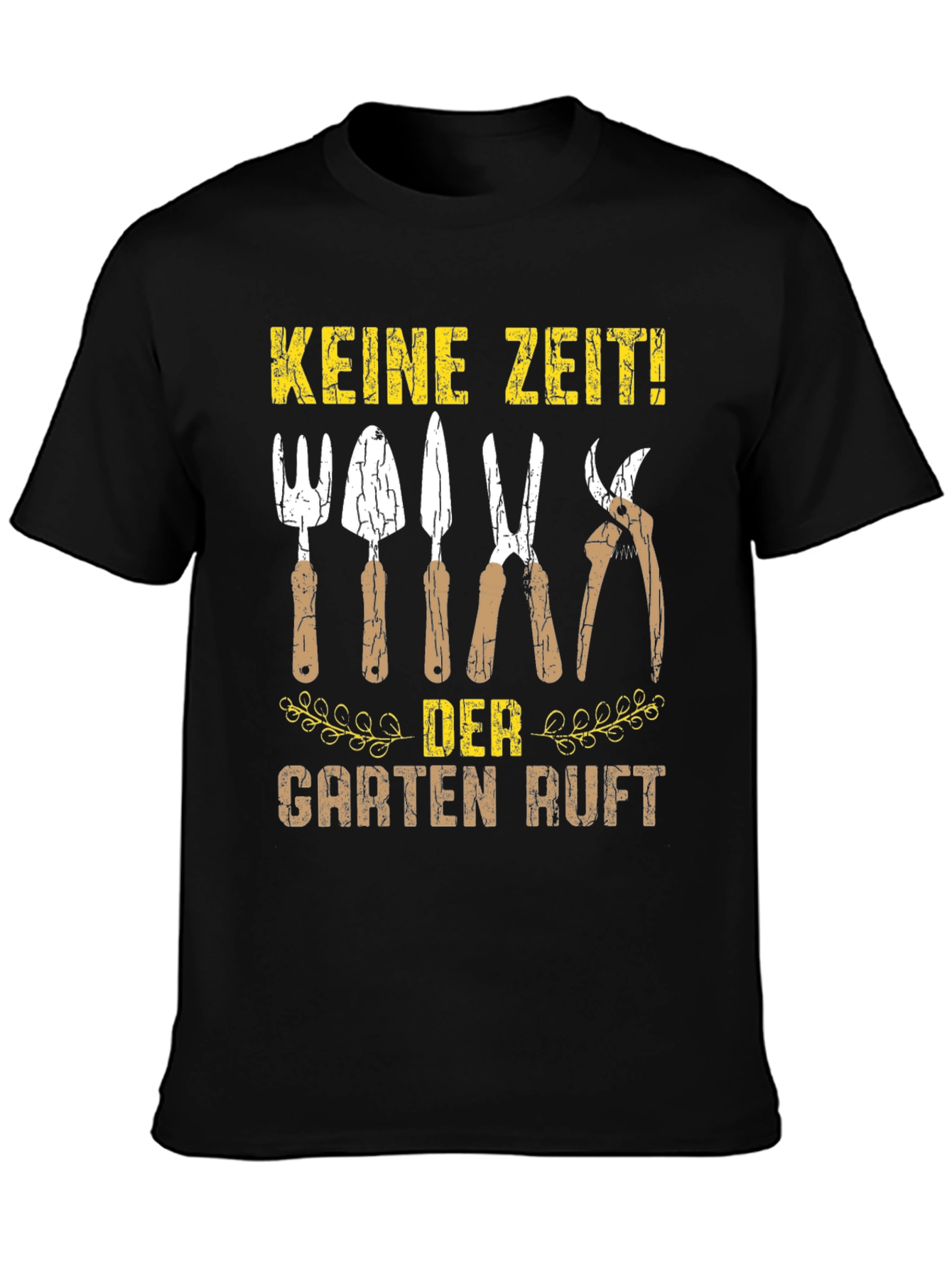 Gardener T-Shirt: No Time! The Garden Calls