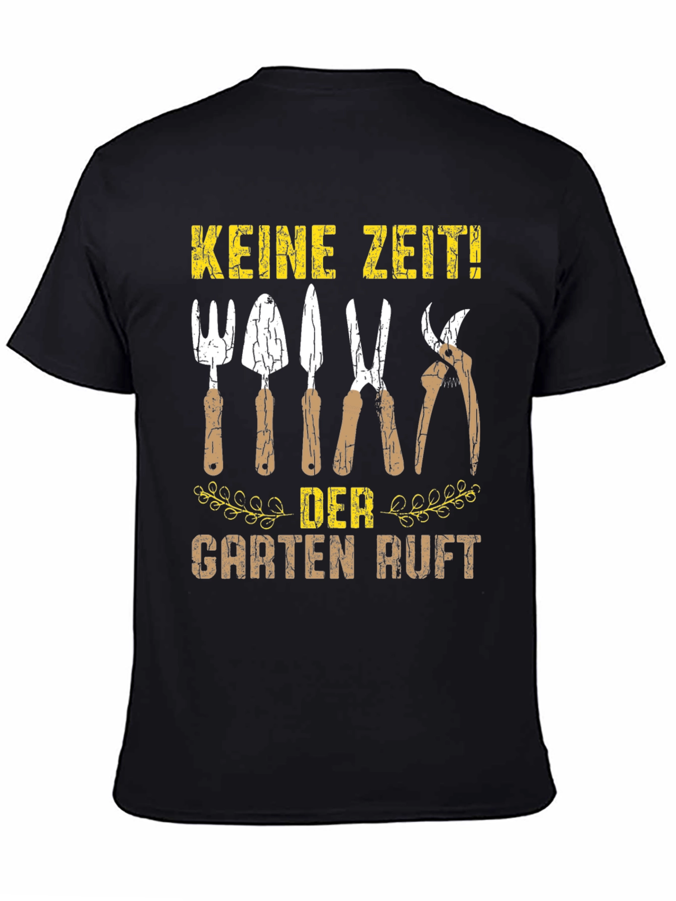 Gardener T-Shirt: No Time! The Garden Calls