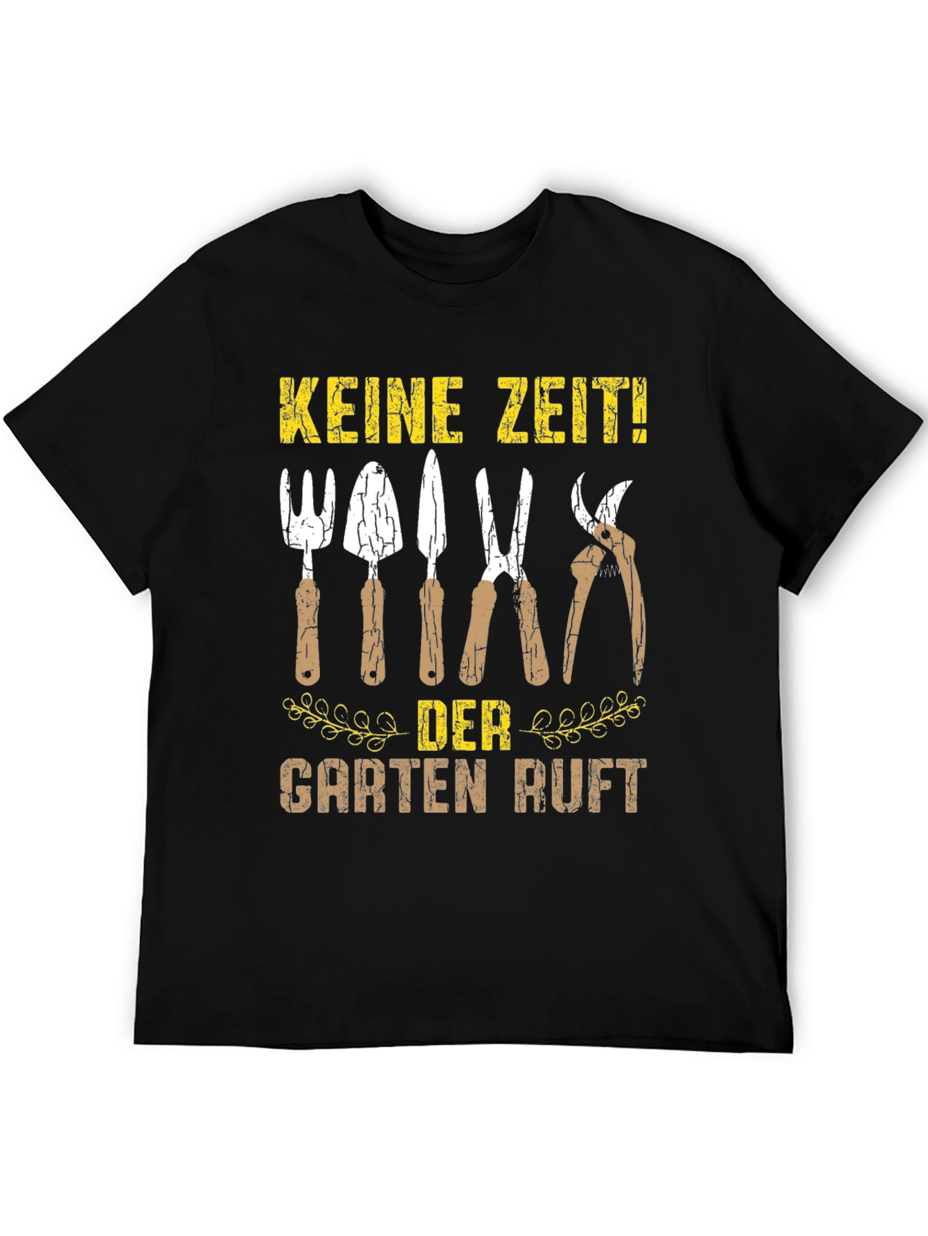 Gardener T-Shirt: No Time! The Garden Calls
