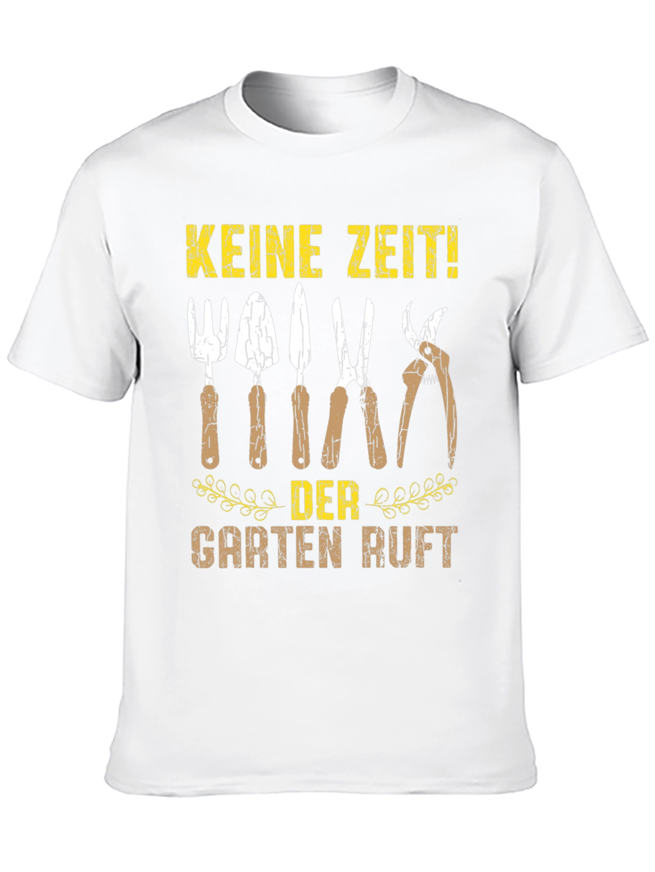 Gardener T-Shirt: No Time! The Garden Calls