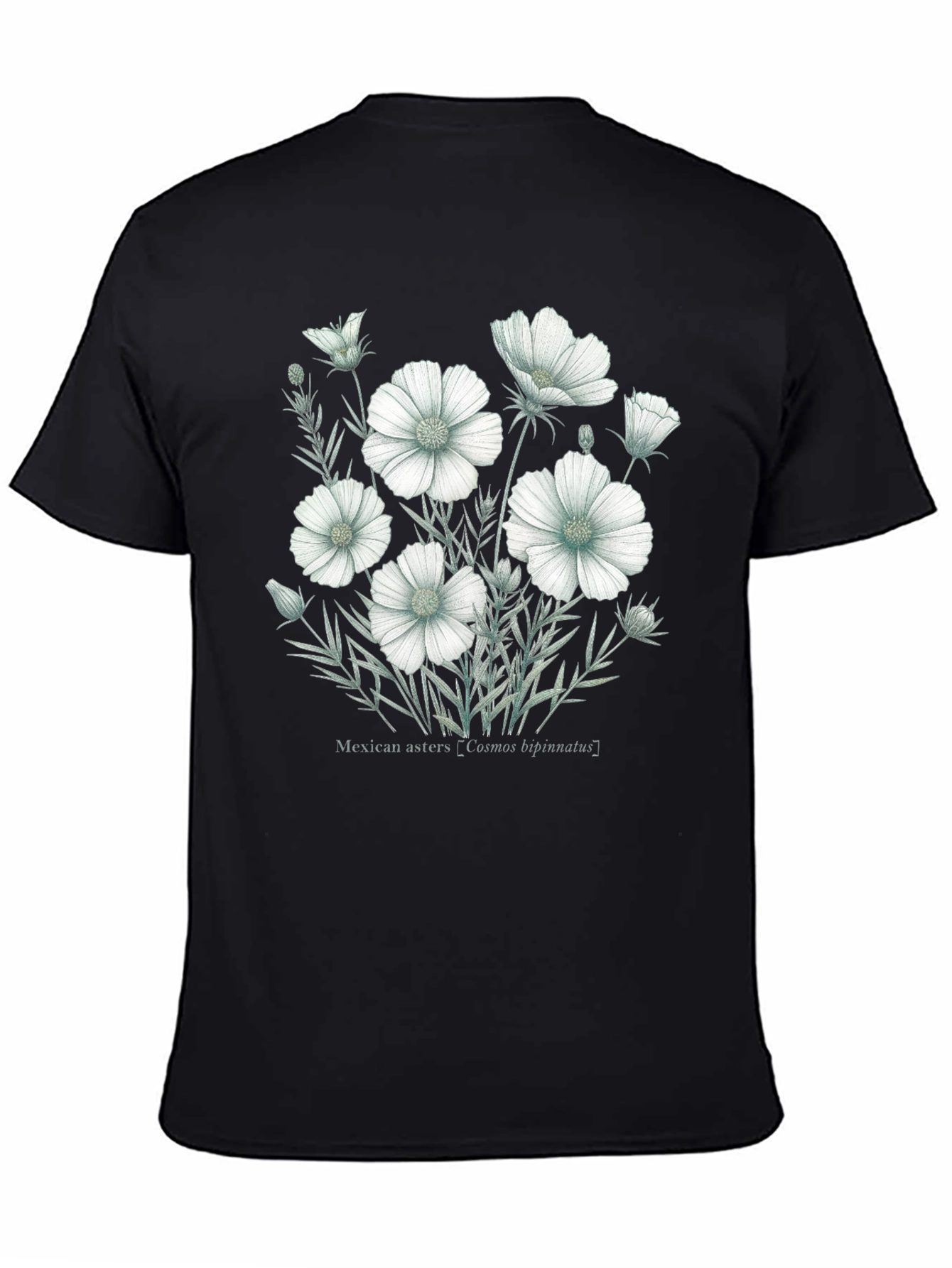 Floral Graphic T-Shirt - Cosmos bipinnatus
