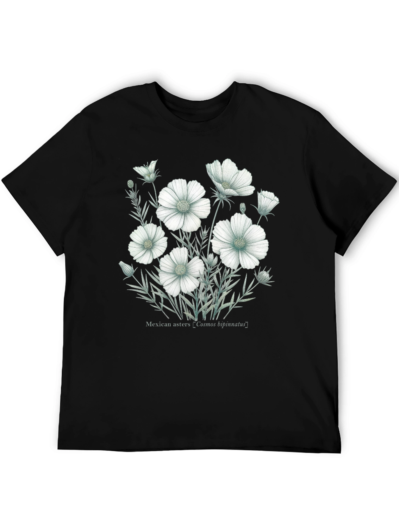 Floral Graphic T-Shirt - Cosmos bipinnatus