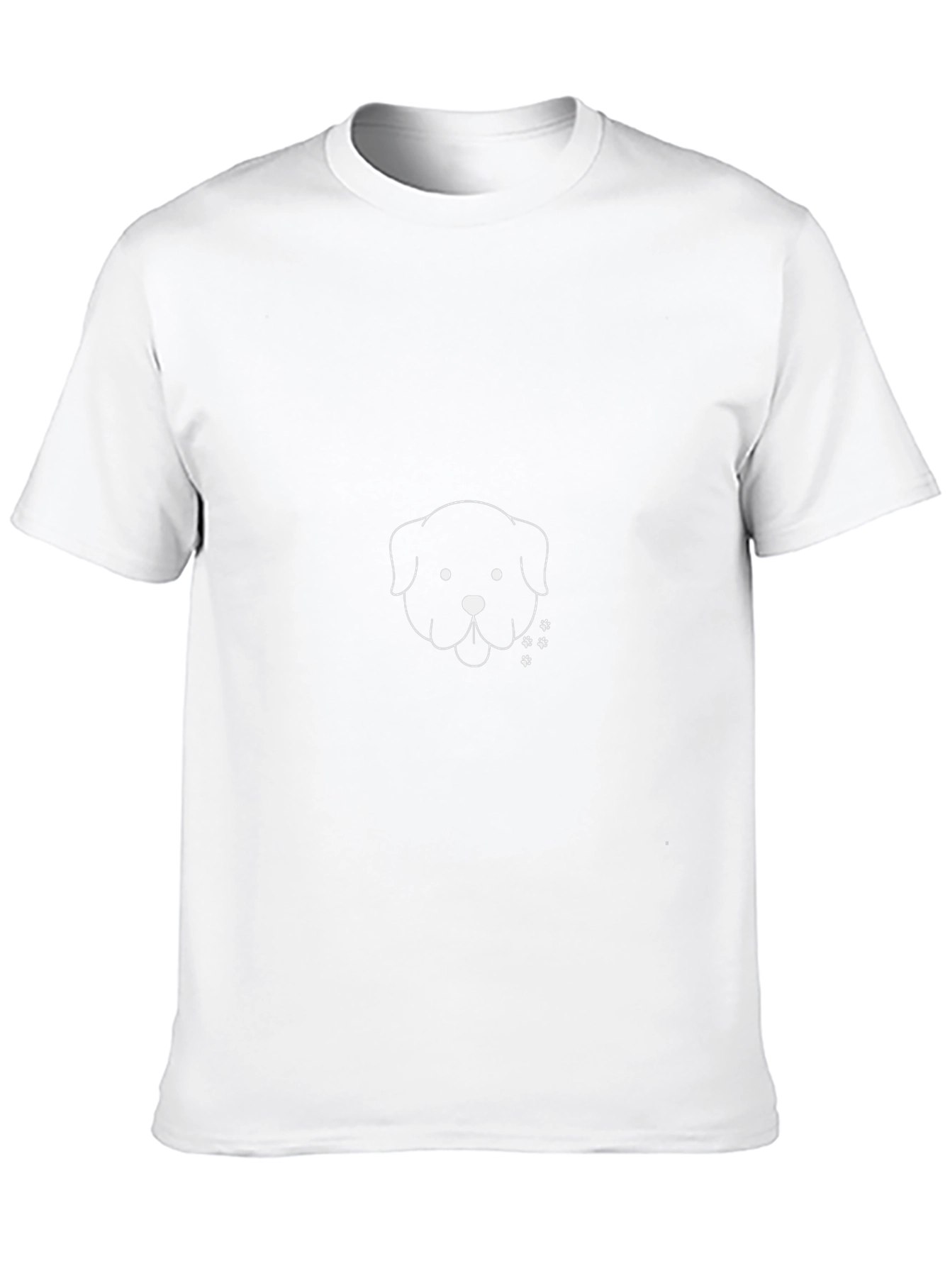 Black Dog Graphic Tee - Casual Comfort