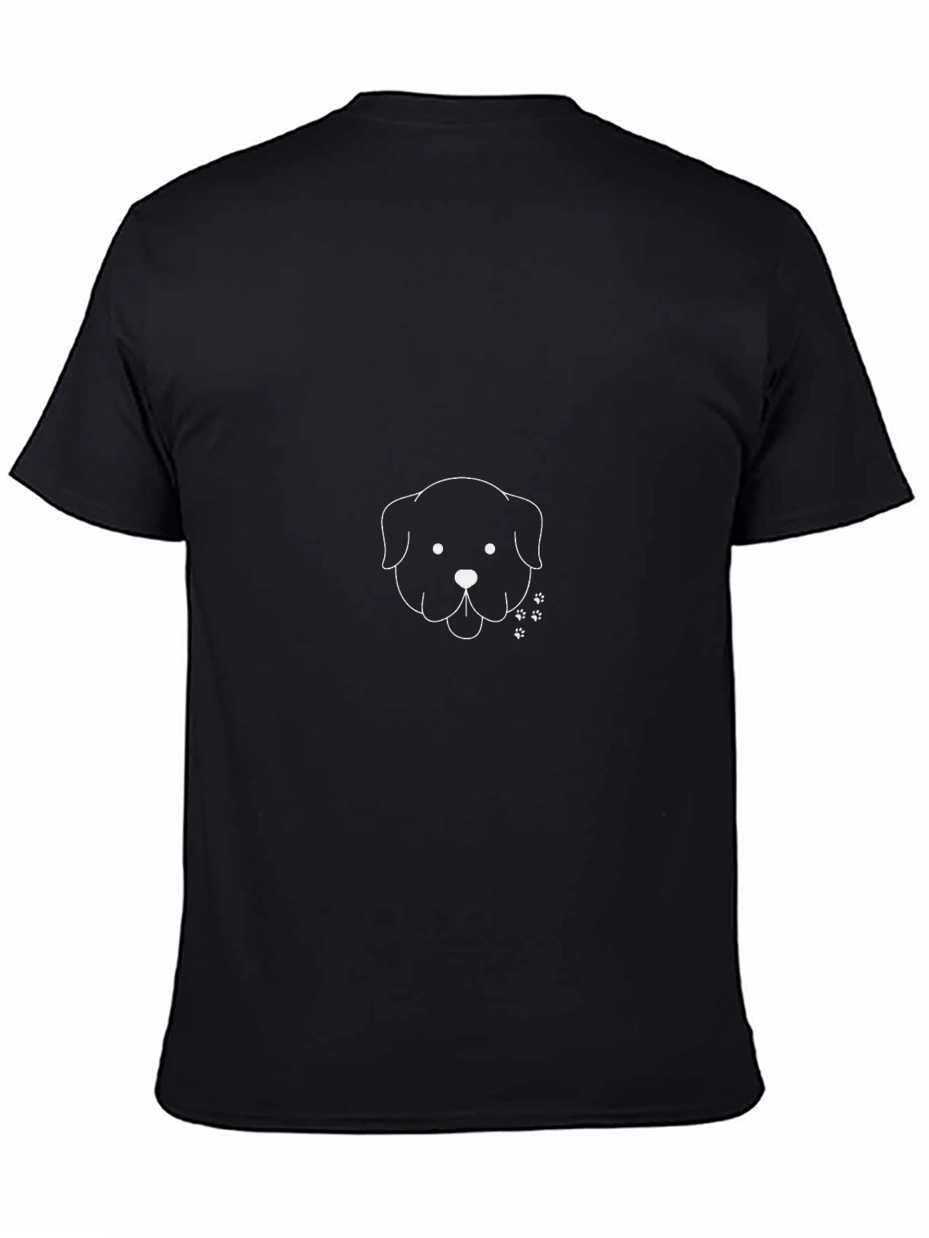 Black Dog Graphic Tee - Casual Comfort